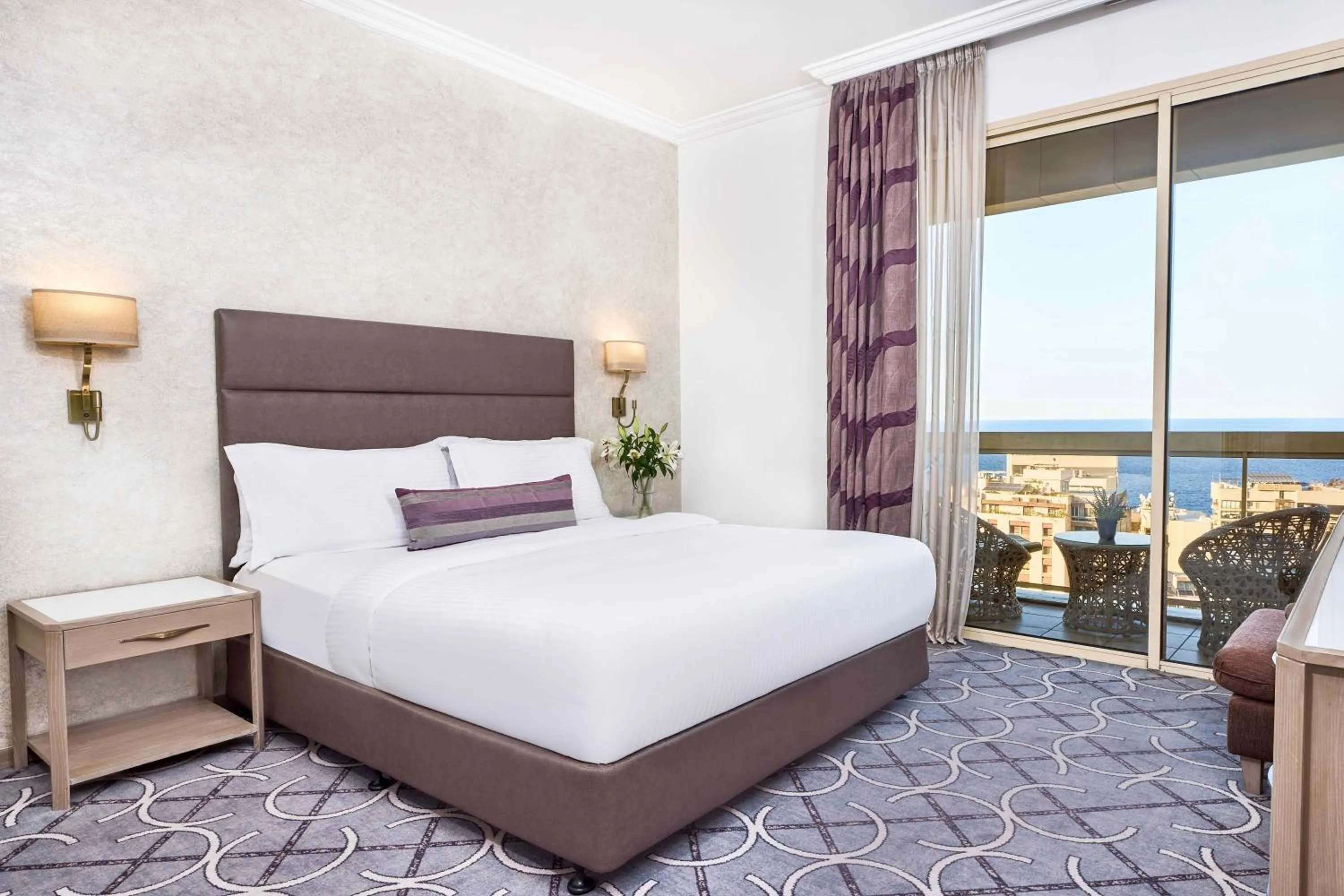 Bedroom, Bed in Gefinor Rotana – Beirut
