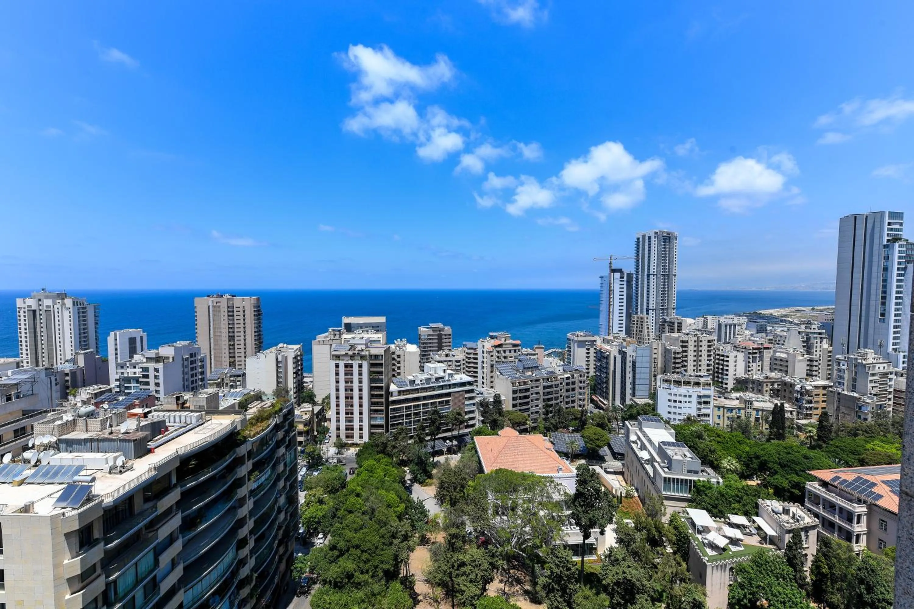 Sea view in Gefinor Rotana – Beirut