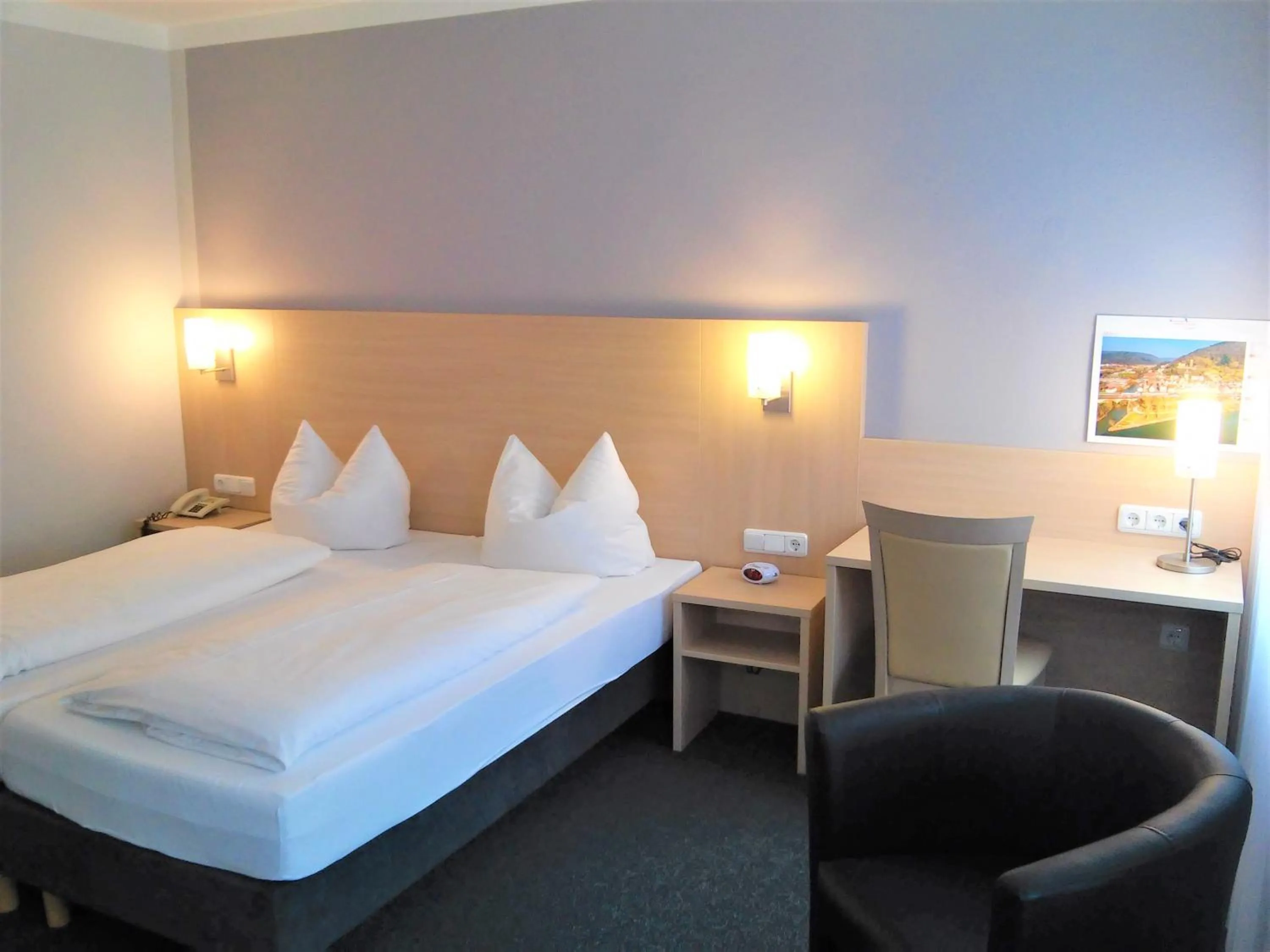Photo of the whole room, Bed in Hotel Brehm