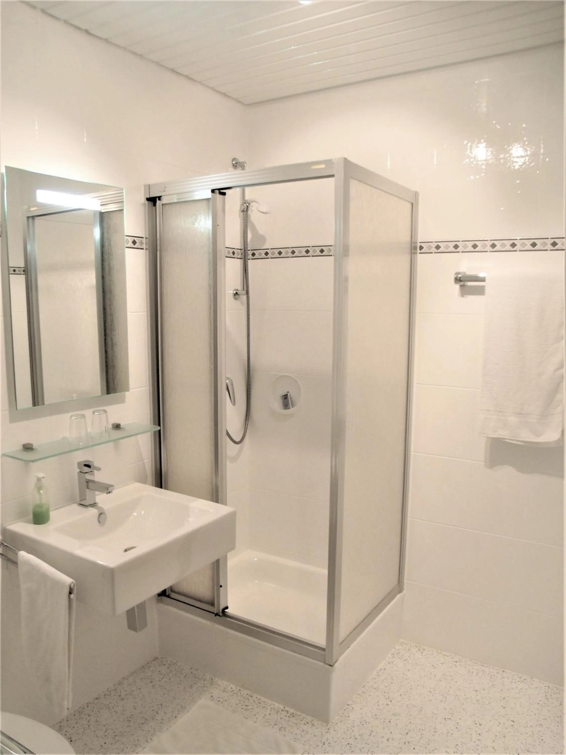 Bathroom in Hotel Brehm