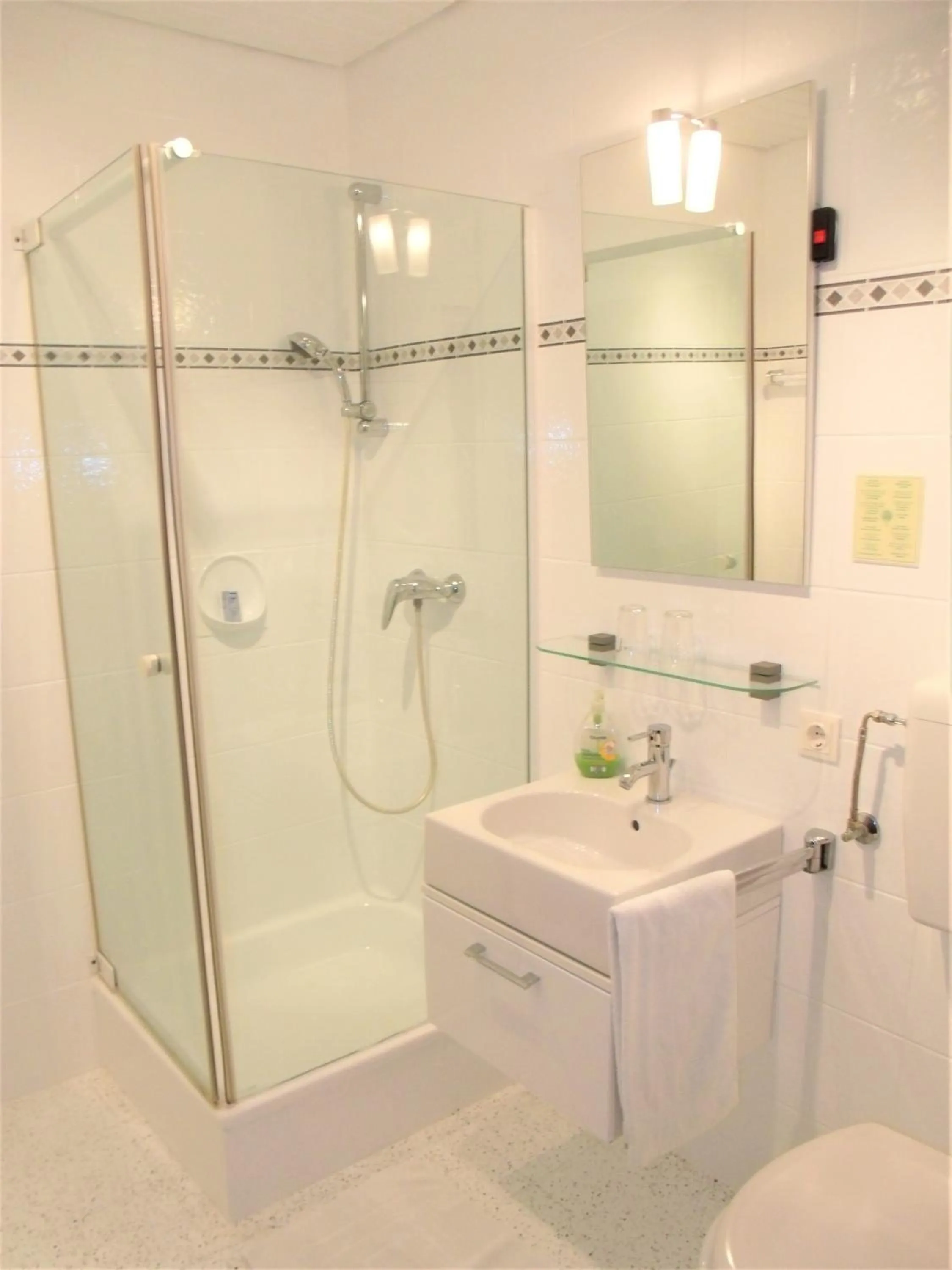 Bathroom in Hotel Brehm