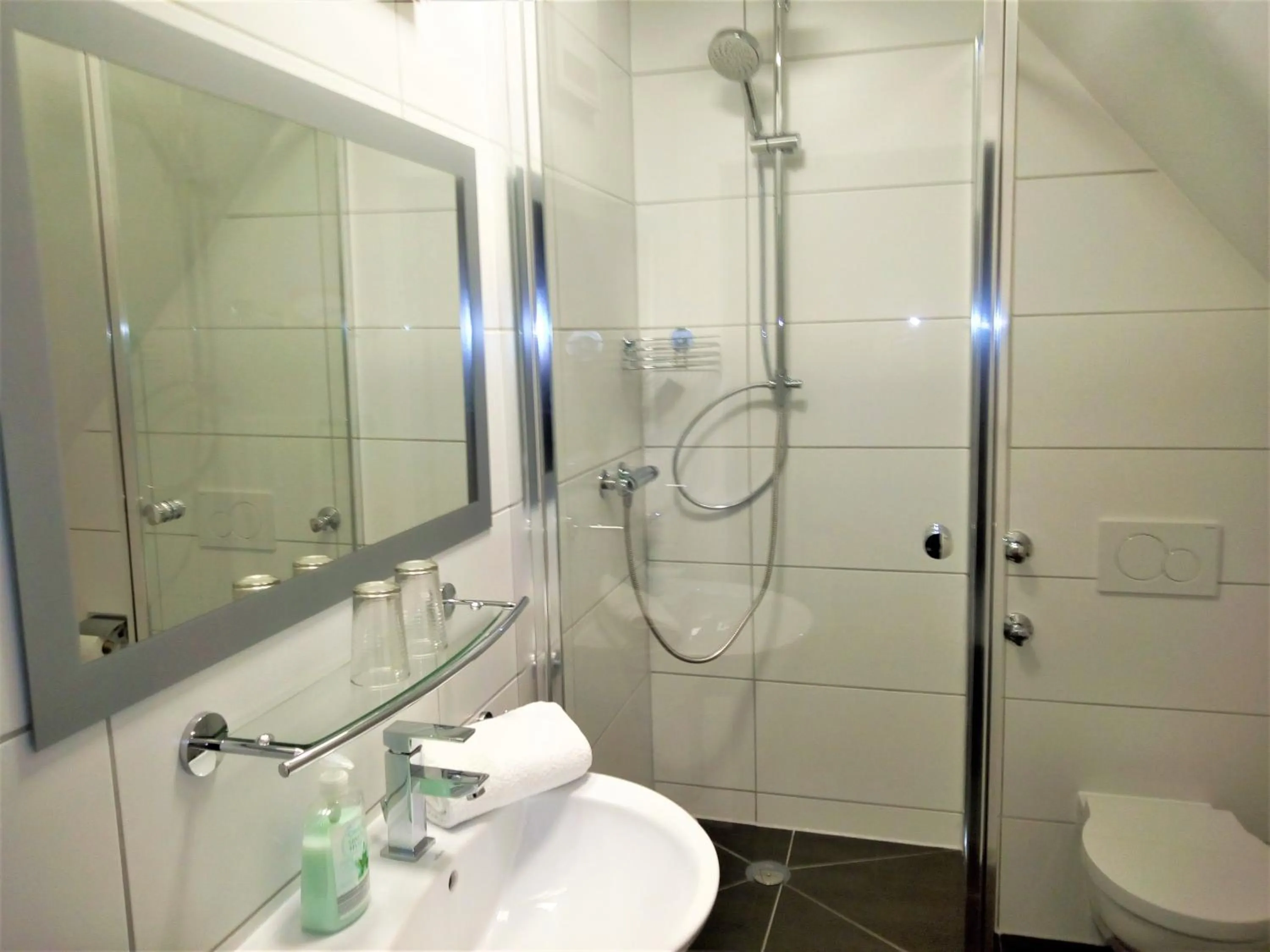 Bathroom in Hotel Brehm