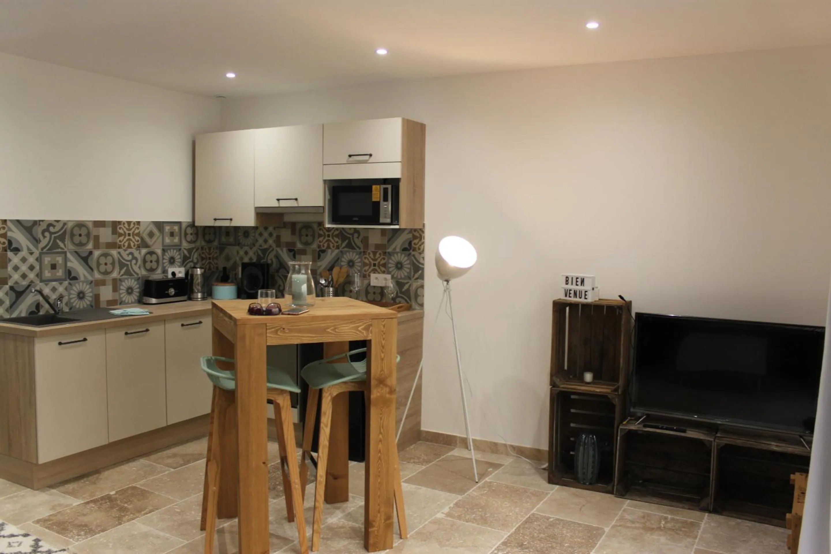 Kitchen or kitchenette in Les secrets de l'isle