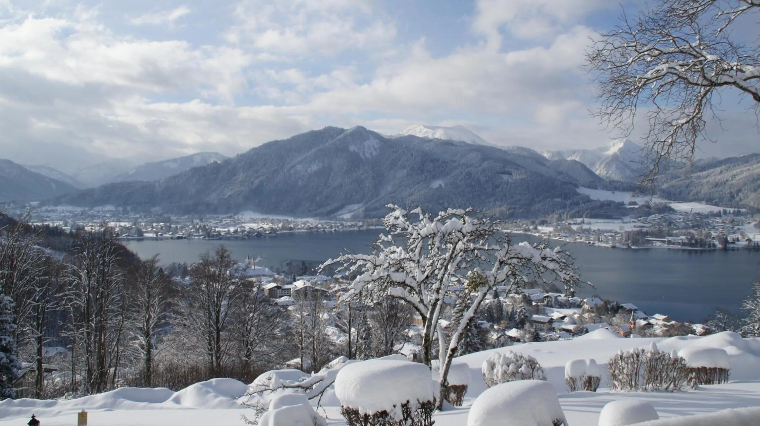 Lake view in Der Westerhof Hotel