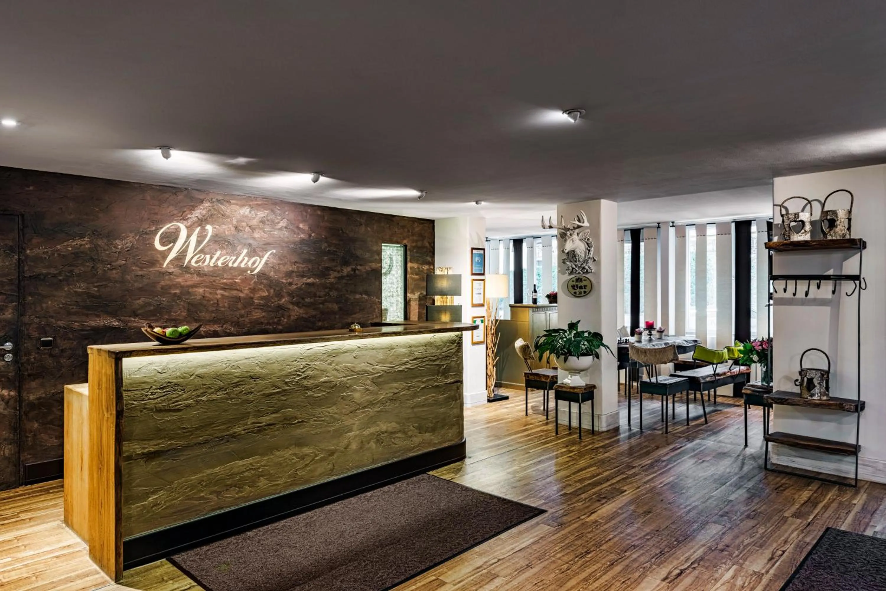 Lobby or reception in Der Westerhof Hotel