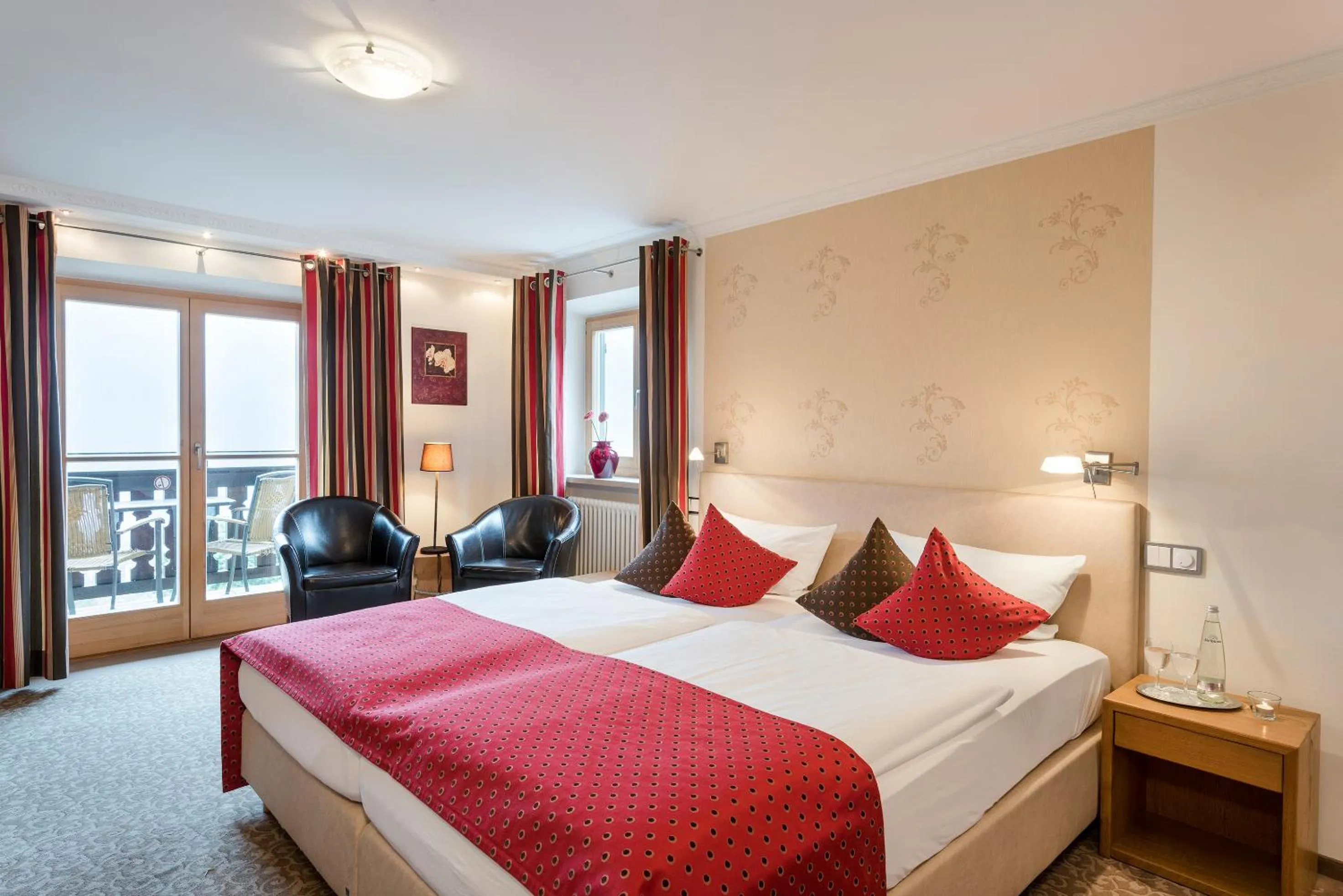 View (from property/room), Bed in Der Westerhof Hotel