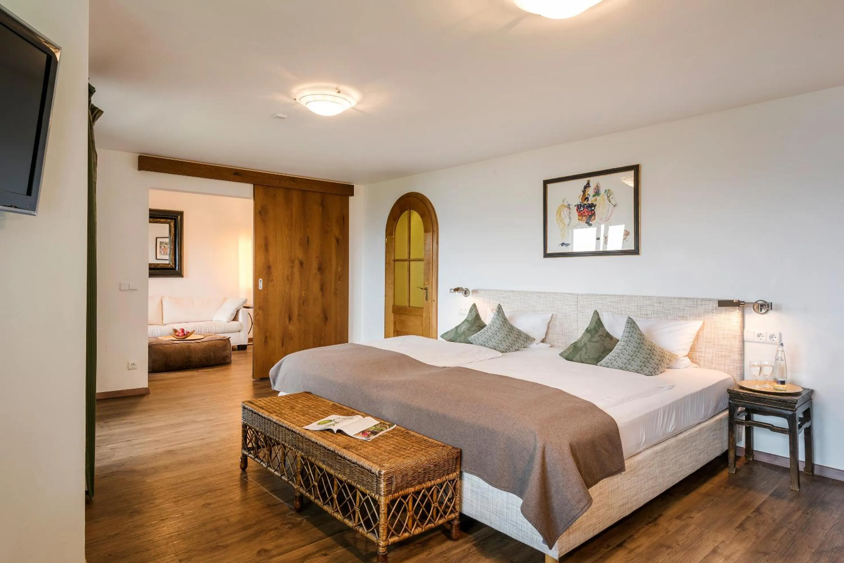 Photo of the whole room, Bed in Der Westerhof Hotel