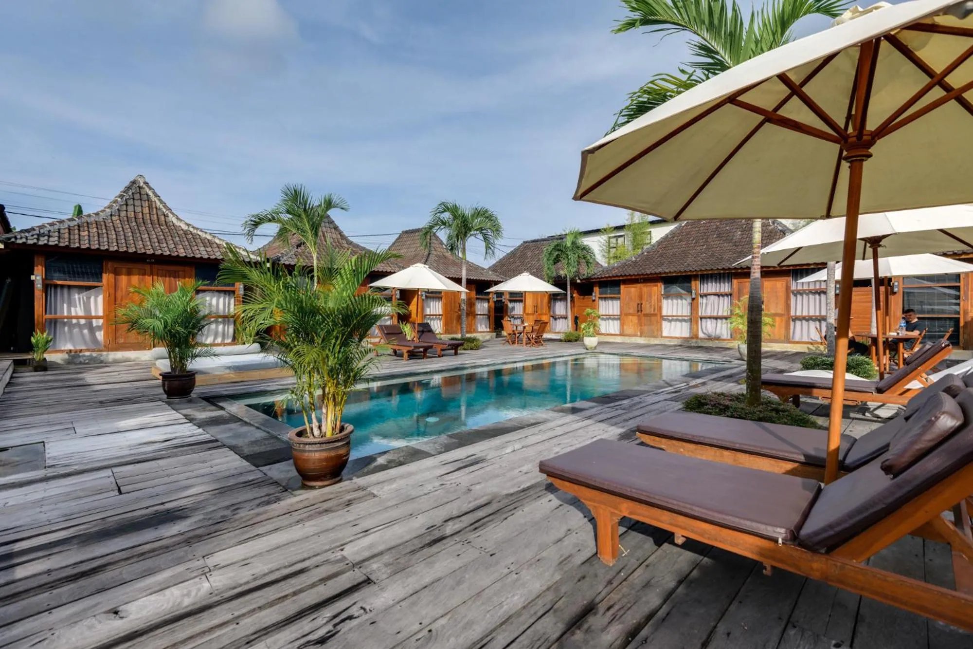 Pool view in Turtle Villas, Canggu Managed by Manara
