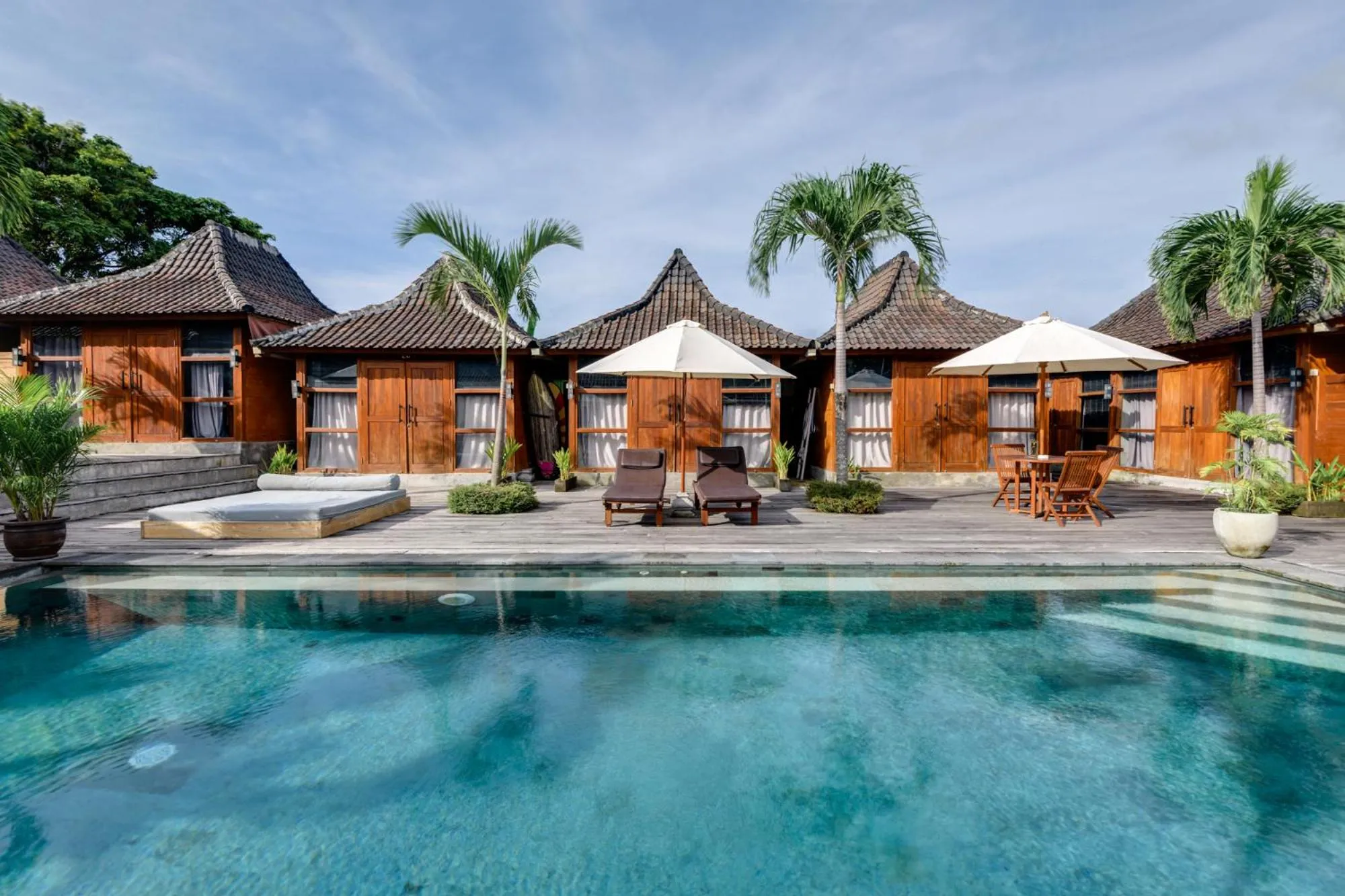Pool view in Turtle Villas, Canggu Managed by Manara