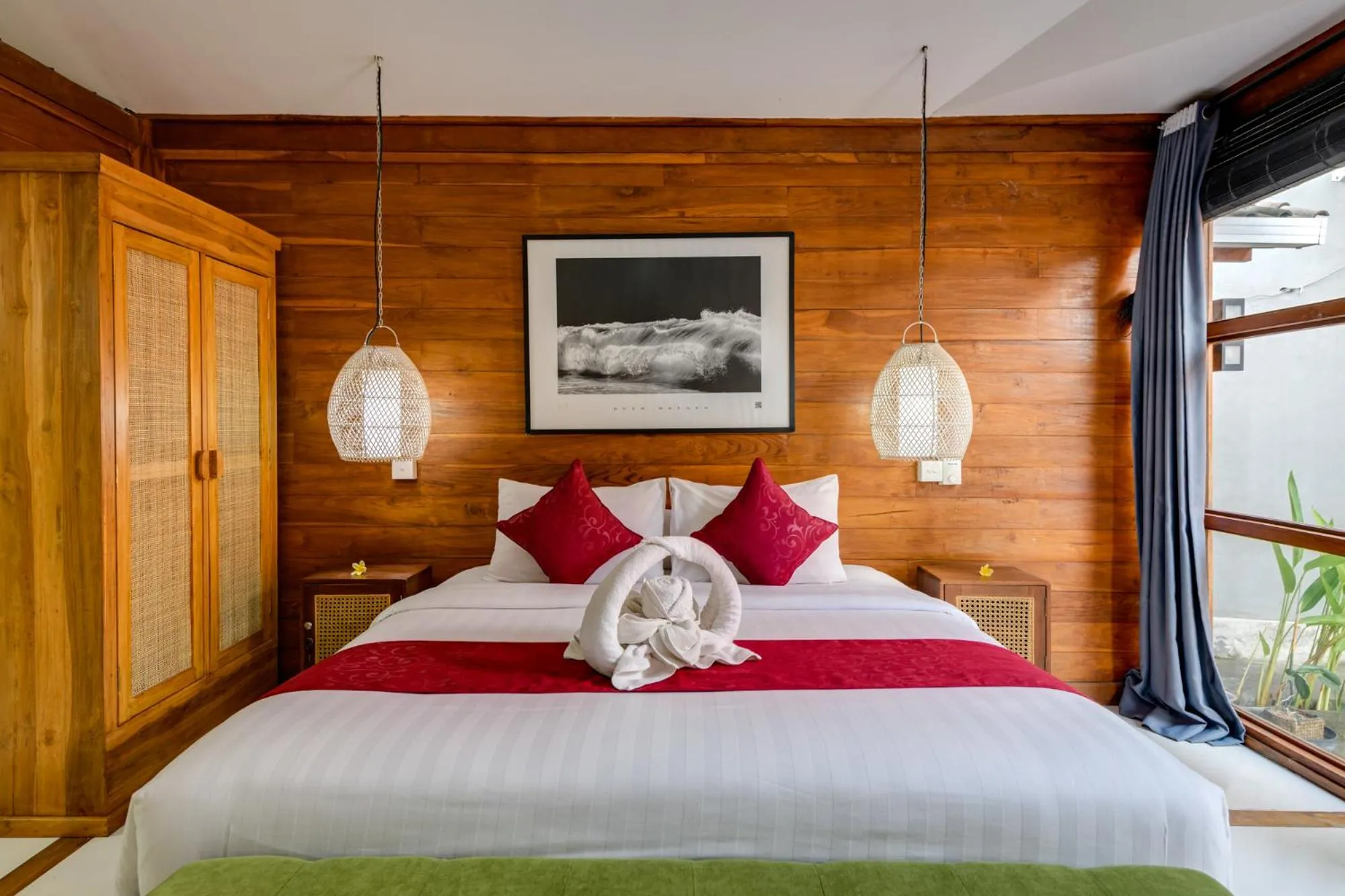 Photo of the whole room, Bed in Turtle Villas, Canggu Managed by Manara