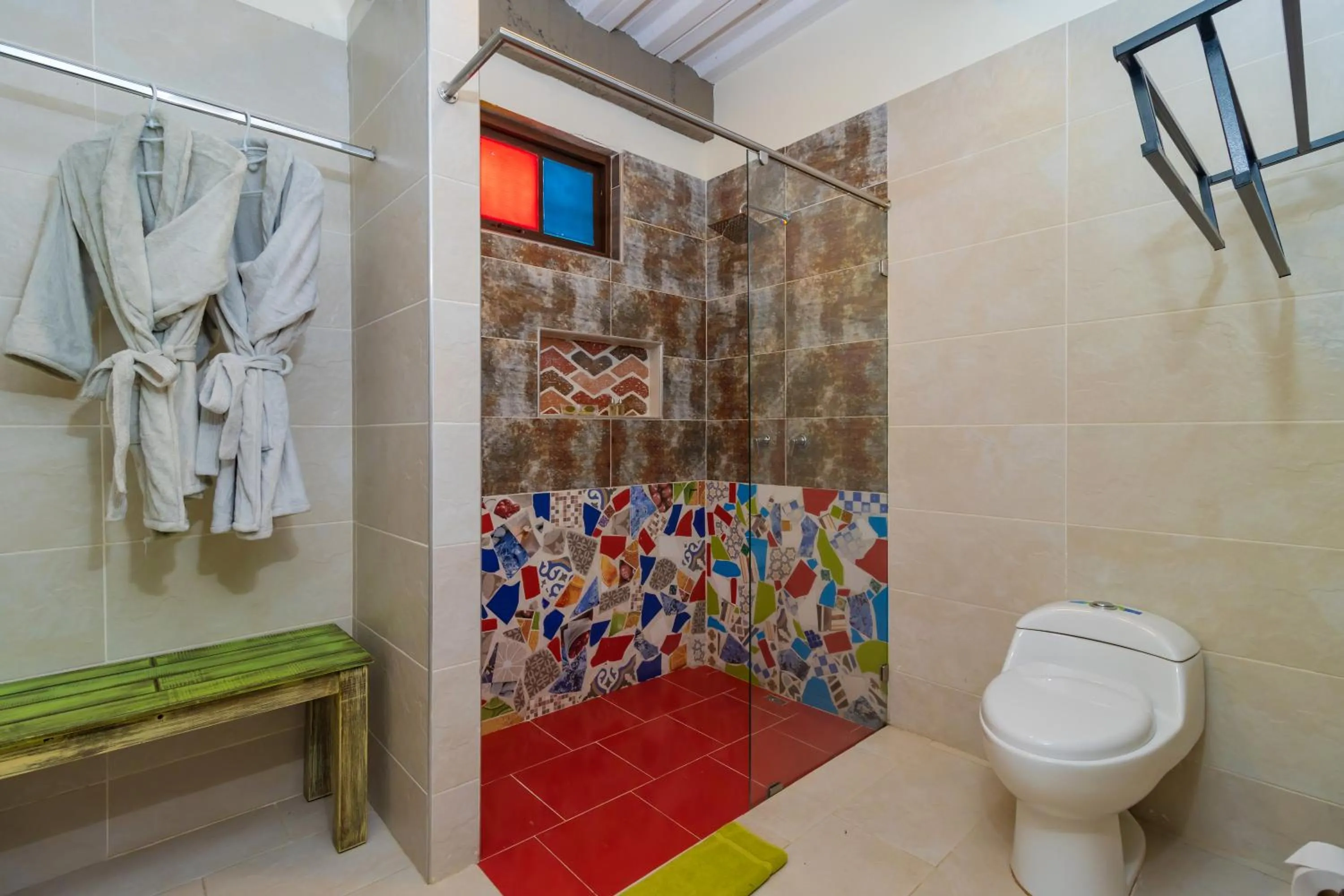 Bathroom in NQ Hotel Orinoquia