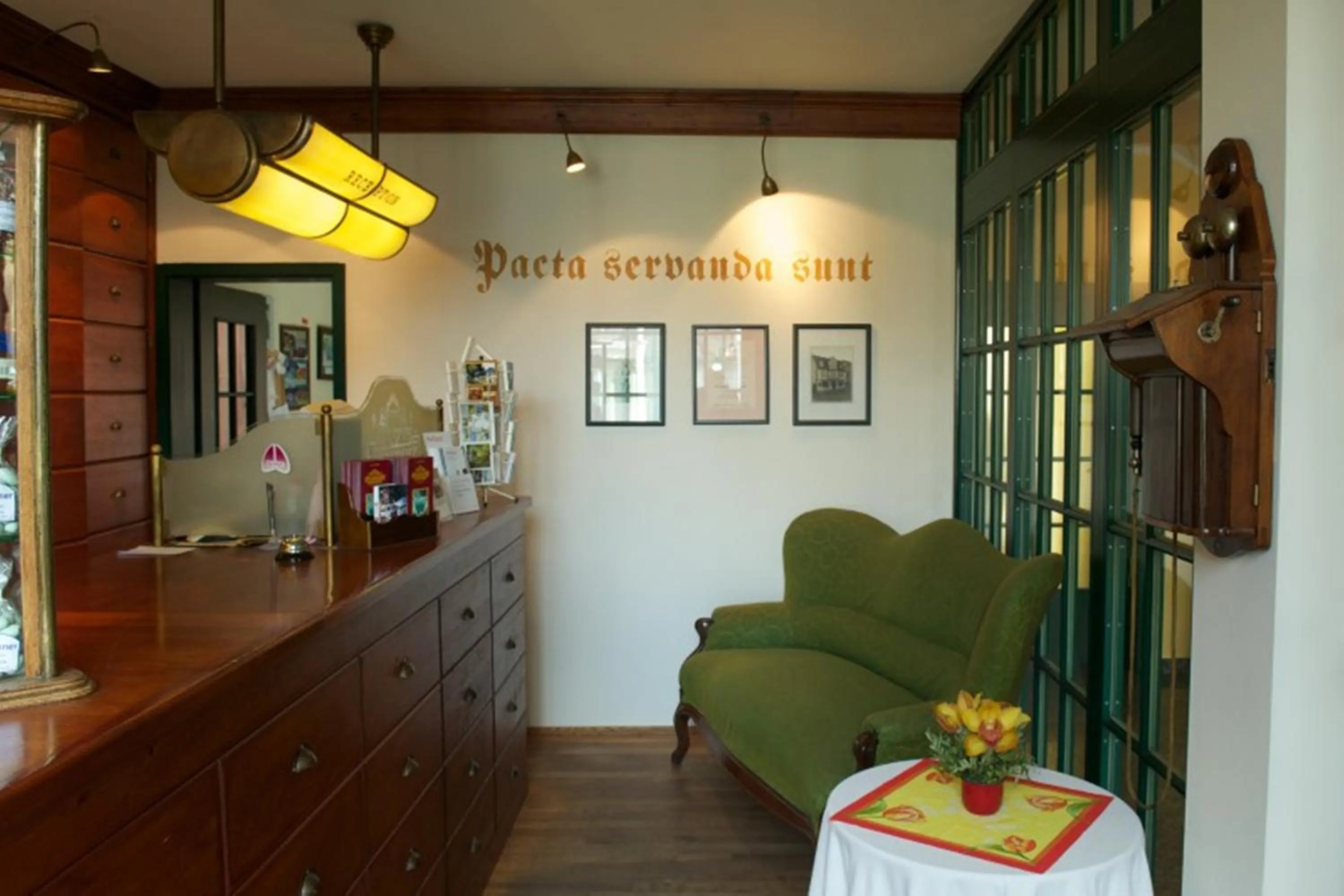 Lobby or reception in Romantik Hotel Kaufmannshof