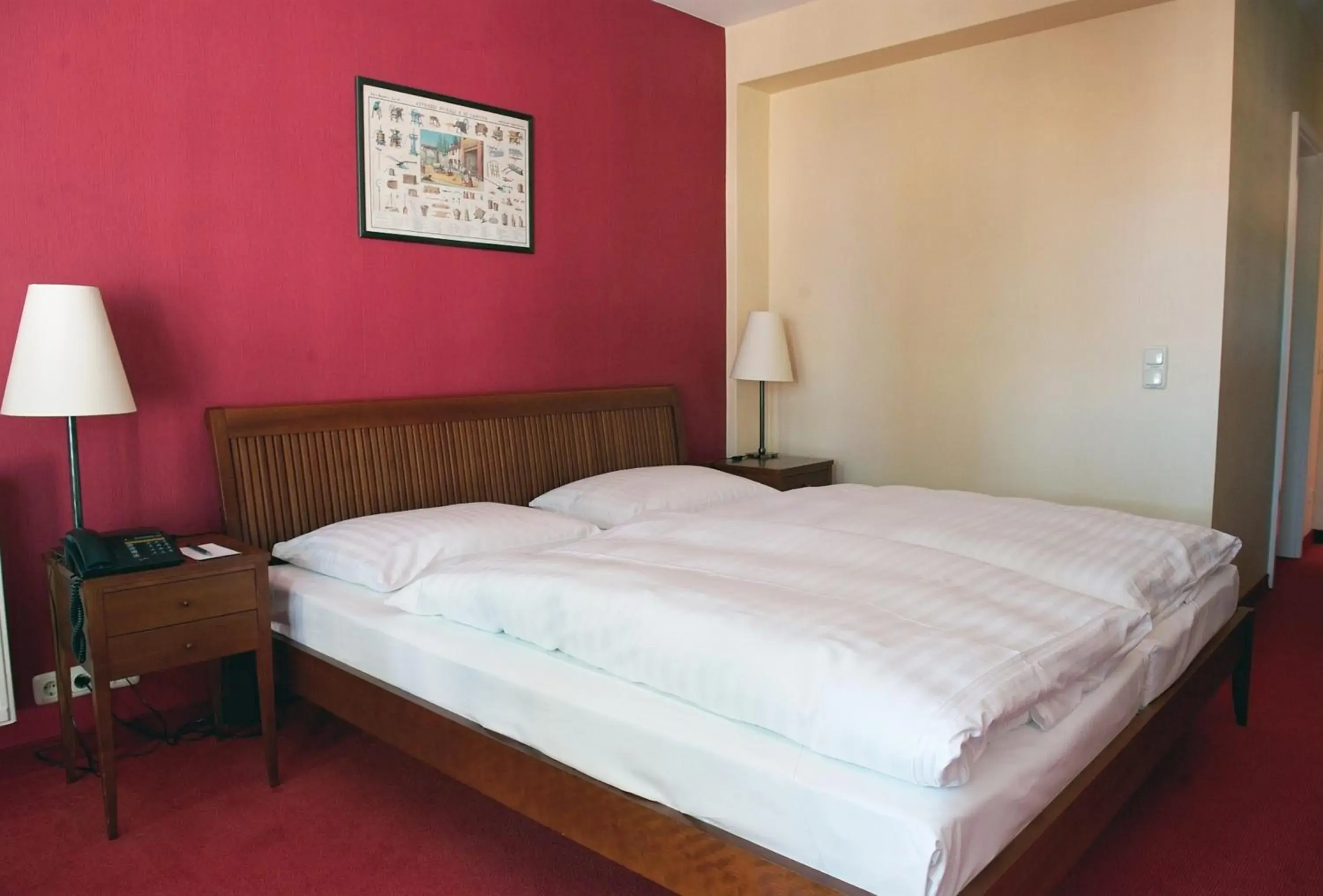 Comfort Double Room in Romantik Hotel Kaufmannshof Comfort Double Room in Romantik Hotel Kaufmannshof