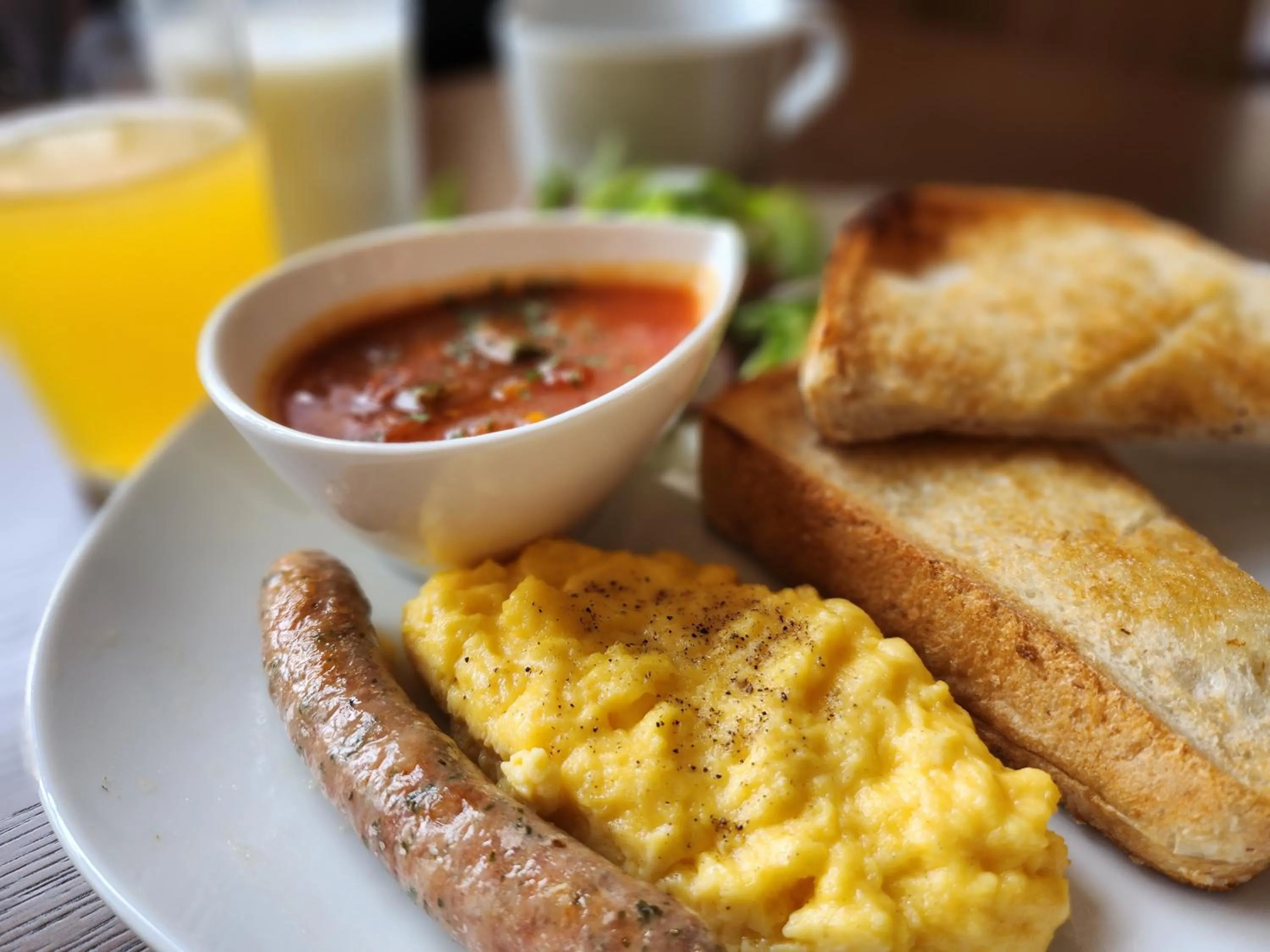 Breakfast in Hotel BRS Hakodate Goryokaku Tower Mae