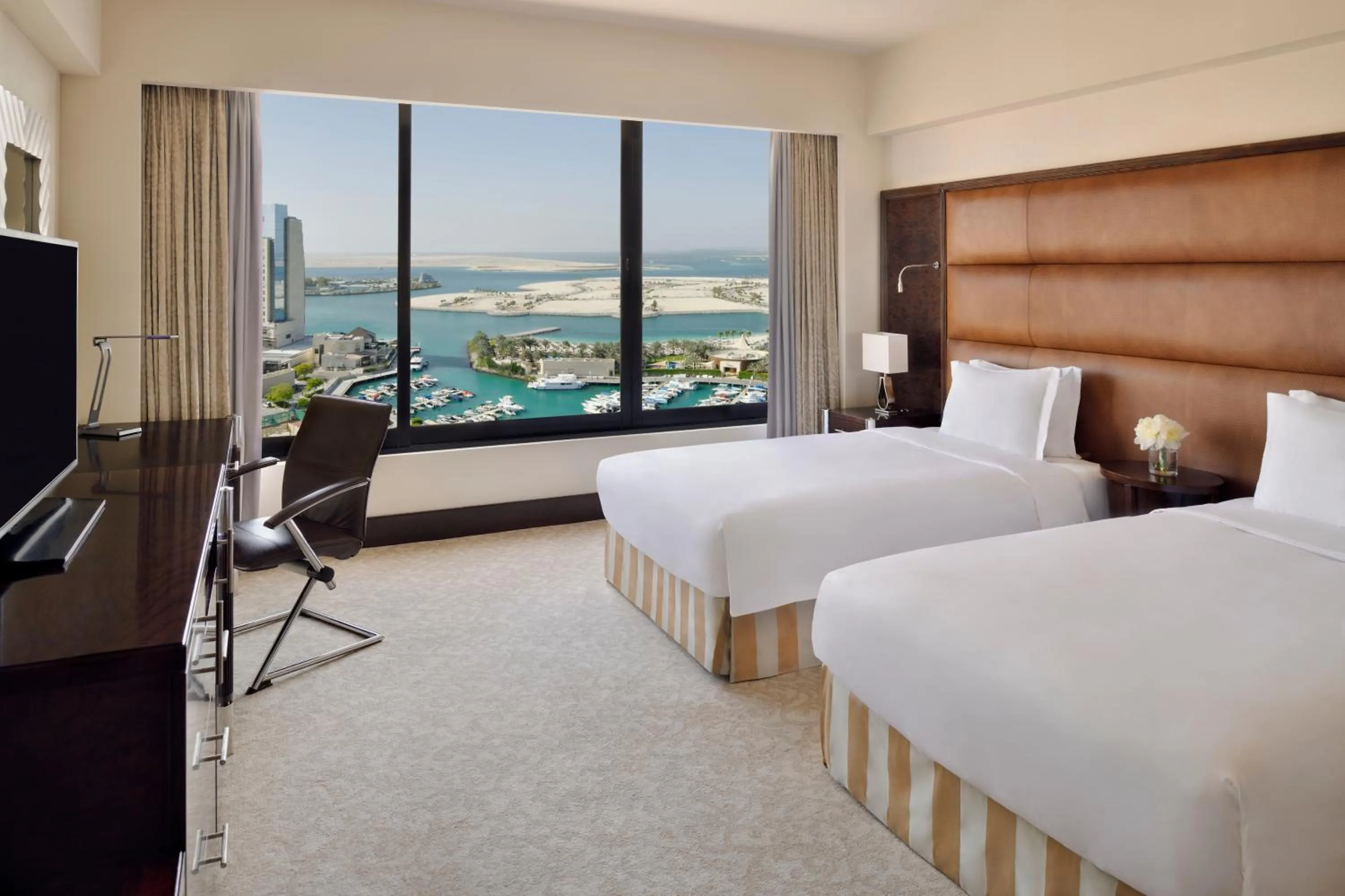 Photo of the whole room, Bed in InterContinental Abu Dhabi by IHG