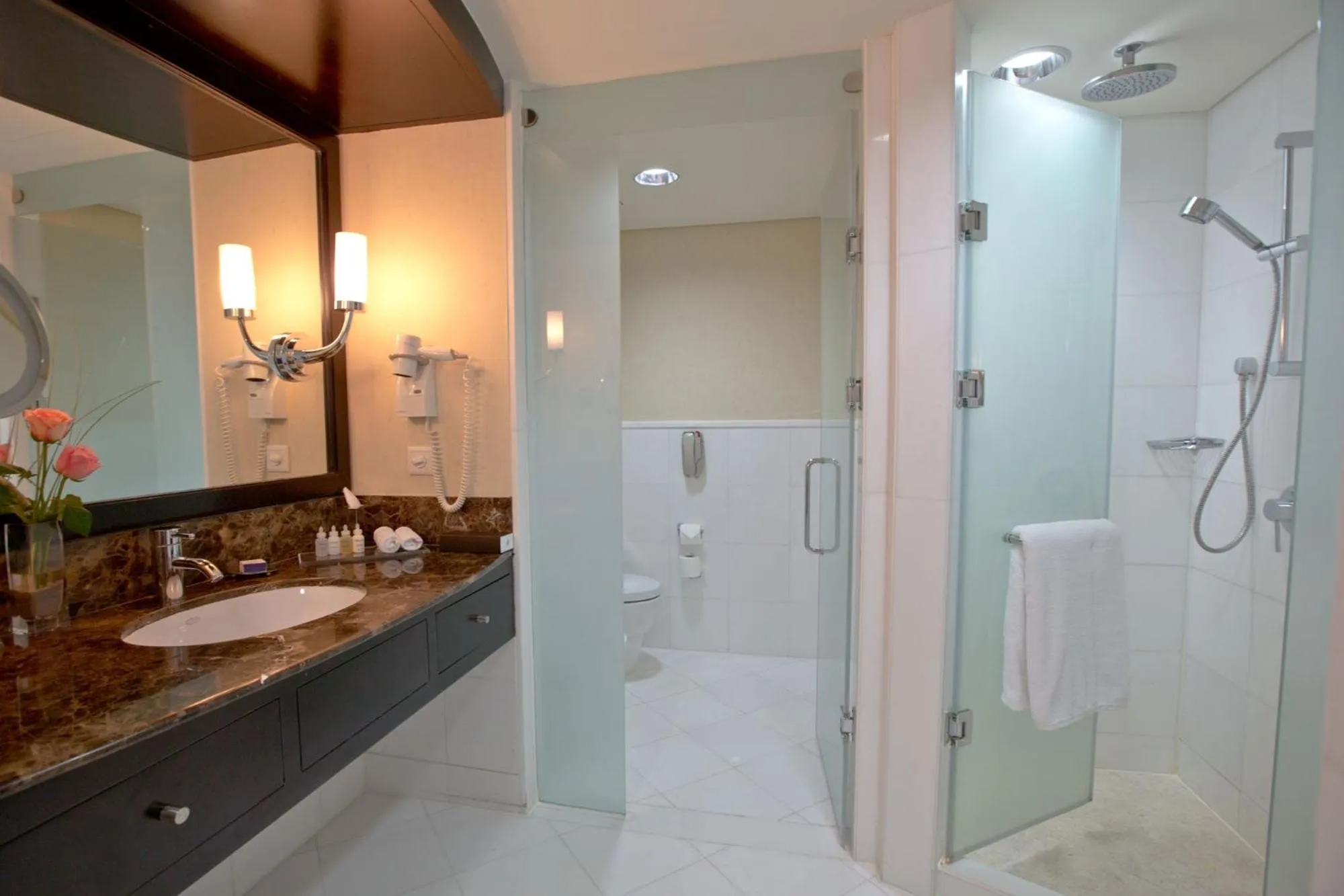 Bathroom in InterContinental Abu Dhabi by IHG