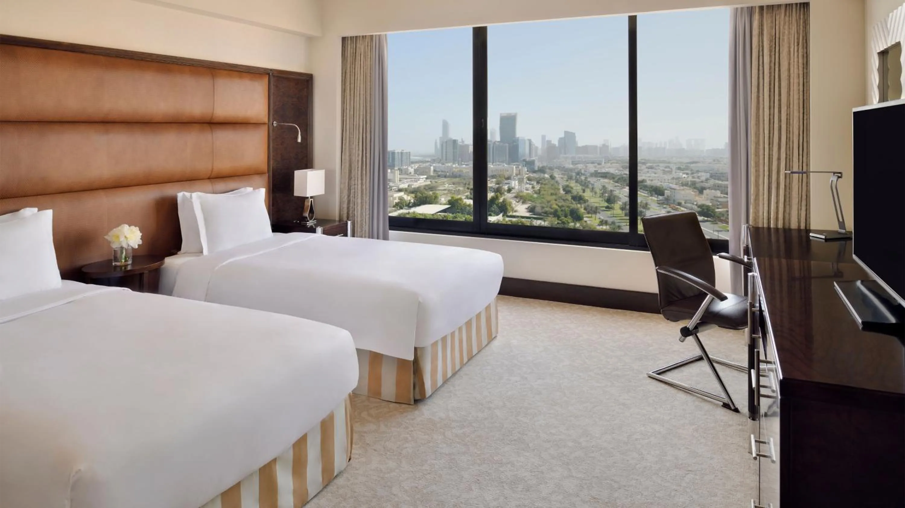 Photo of the whole room, Bed in InterContinental Abu Dhabi by IHG