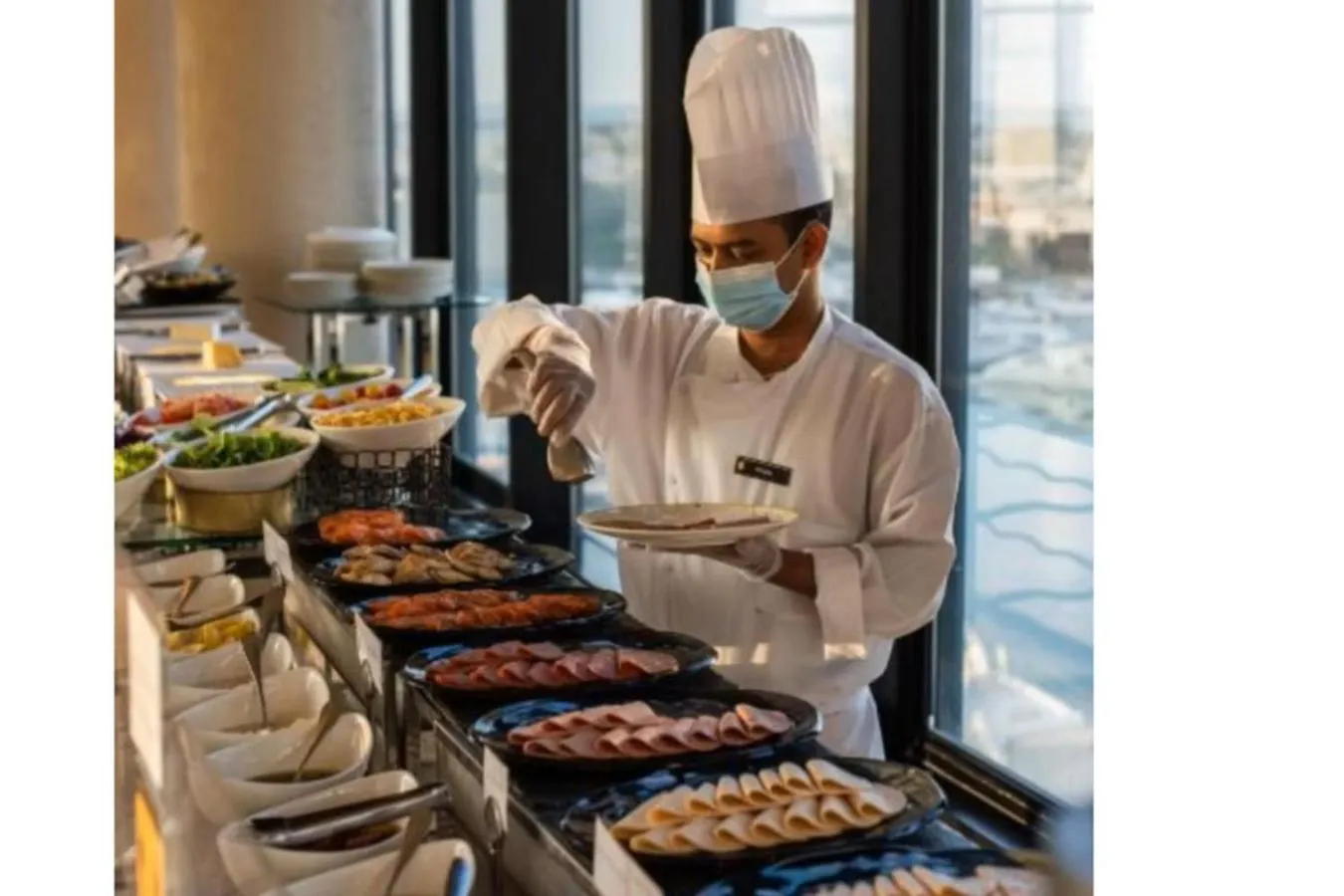 Breakfast in InterContinental Abu Dhabi by IHG