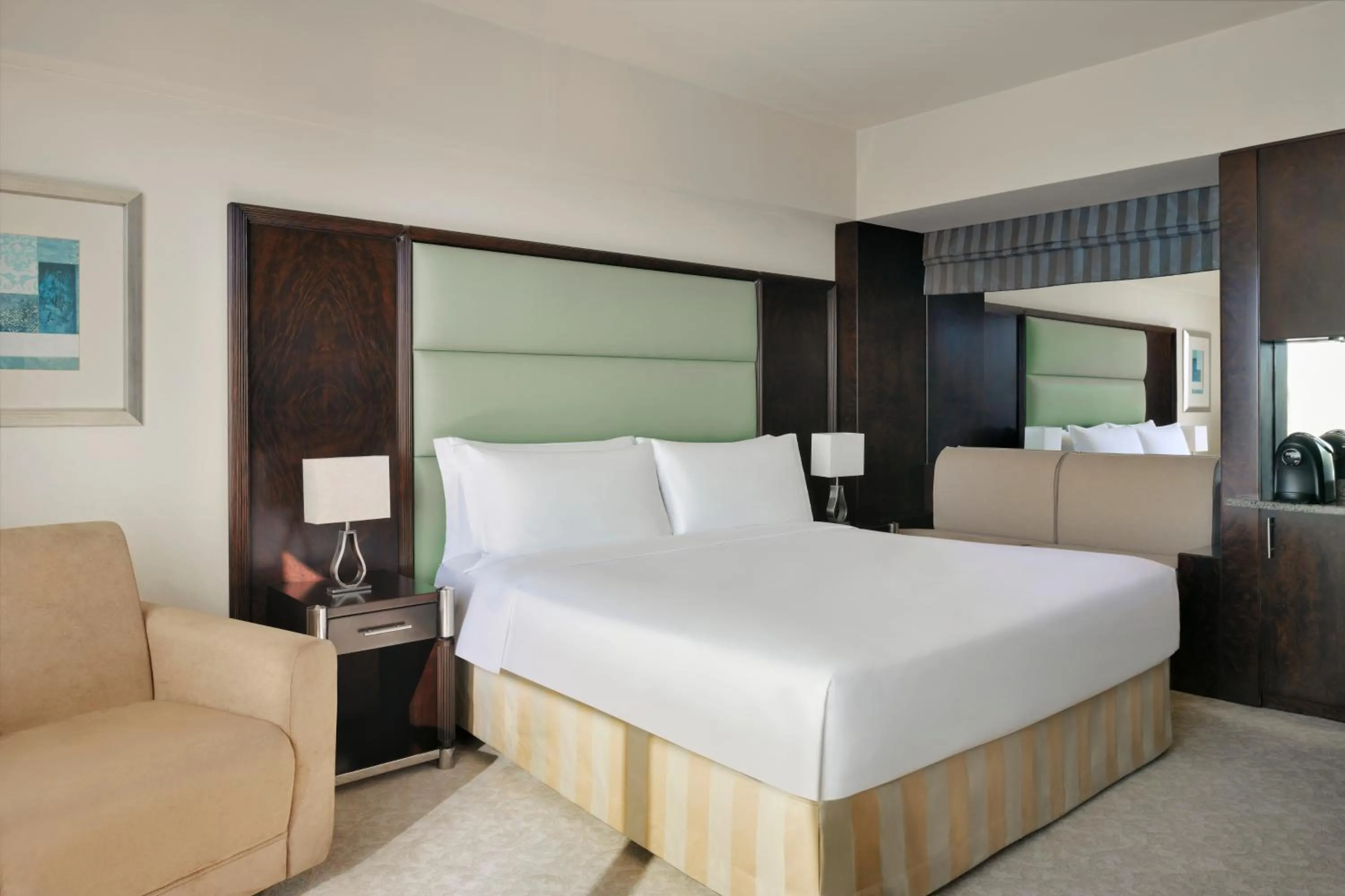 Bed in InterContinental Abu Dhabi by IHG