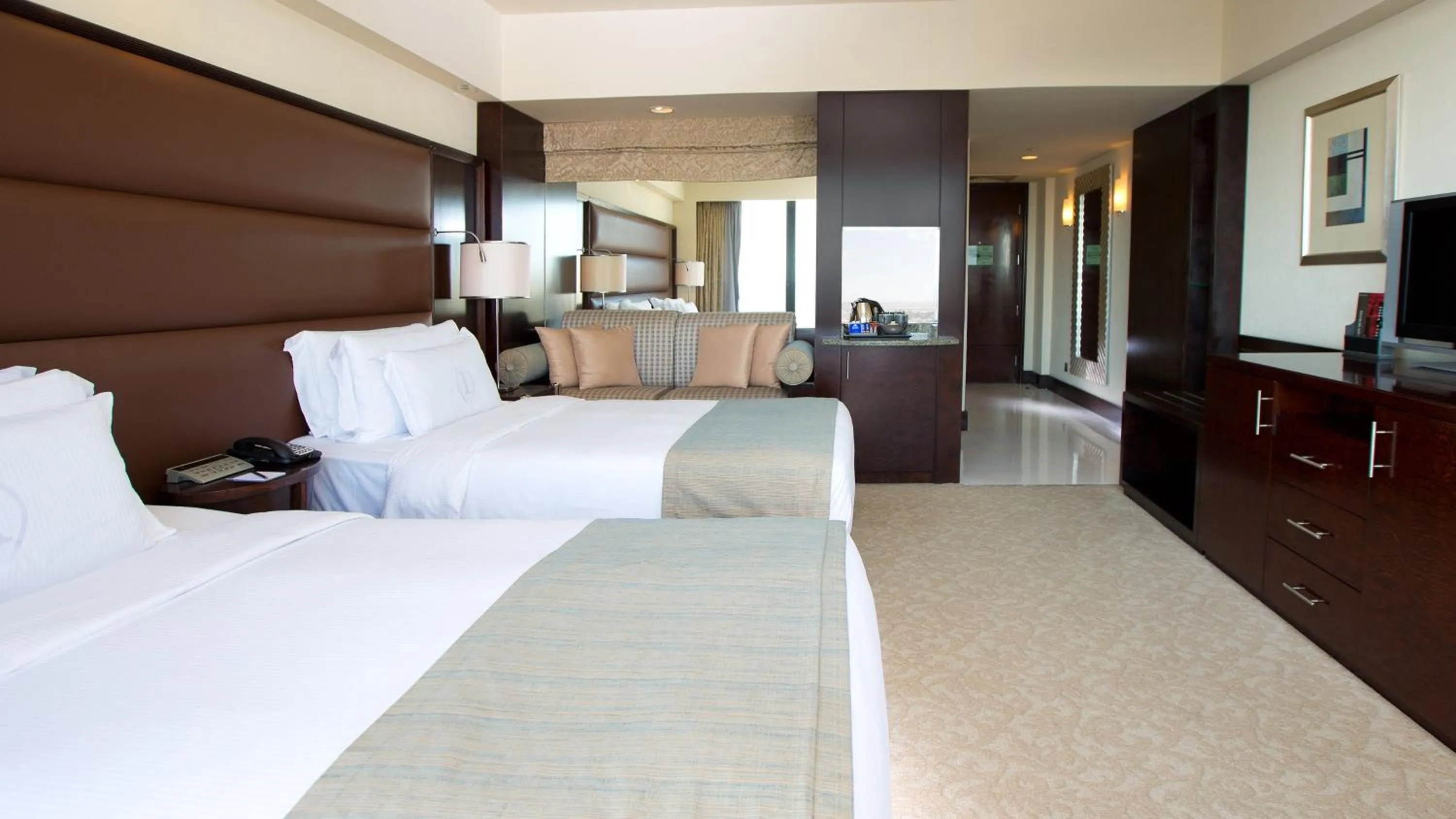 Photo of the whole room, Bed in InterContinental Abu Dhabi by IHG