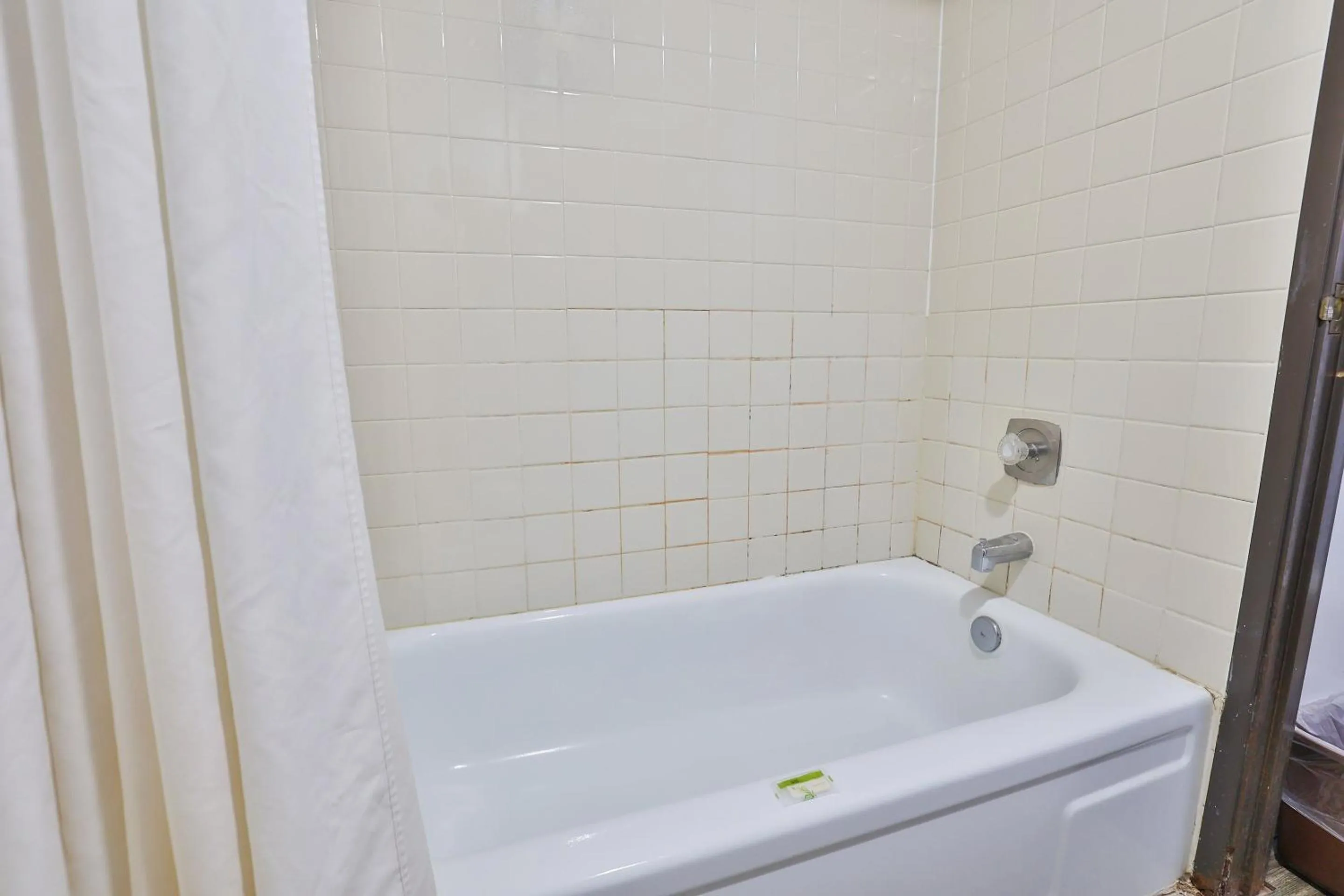 Bathroom in OYO Hotel Pipestone MN, Canterbury Park