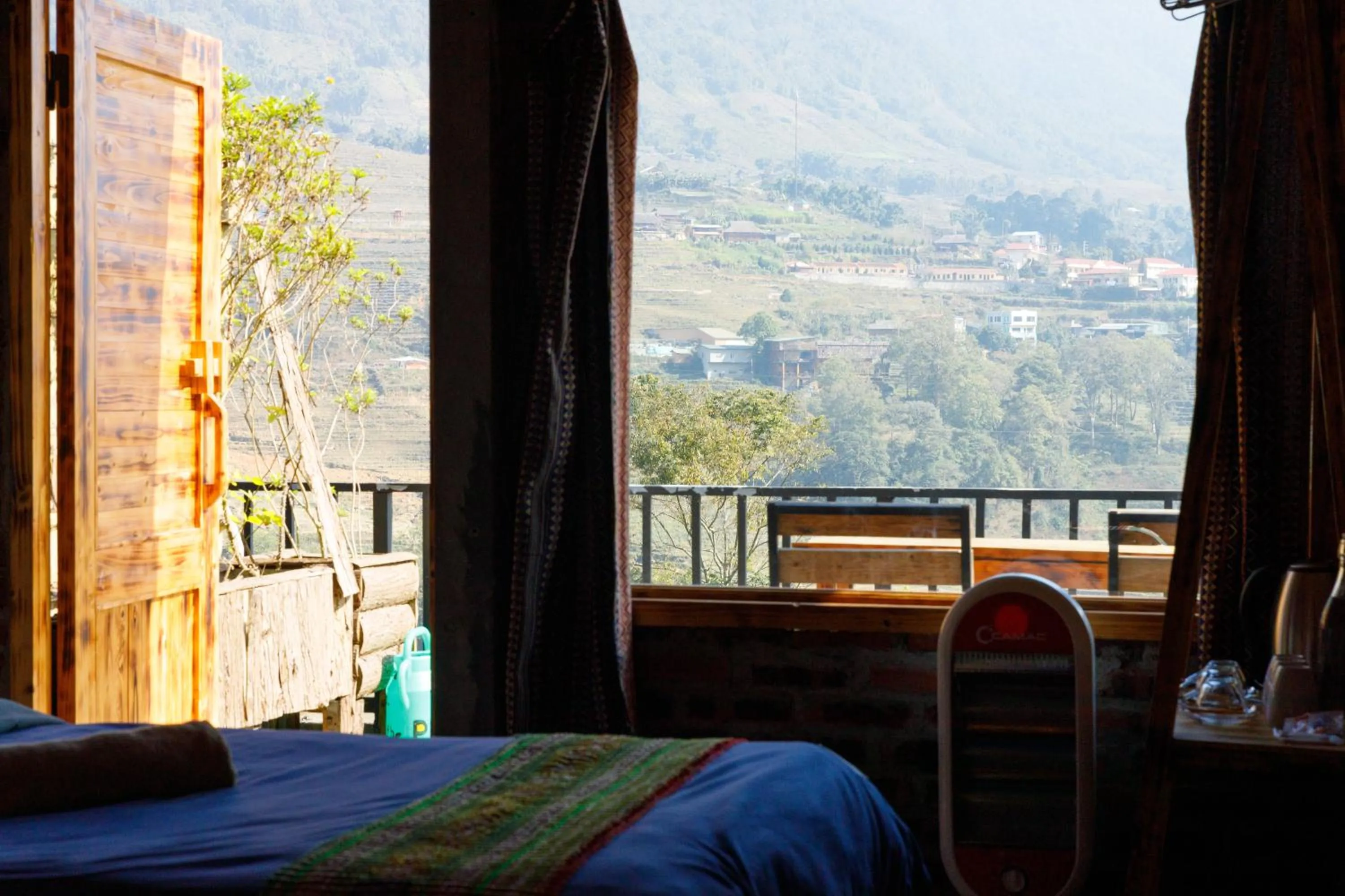 Bed in Sapa Plum Eco House