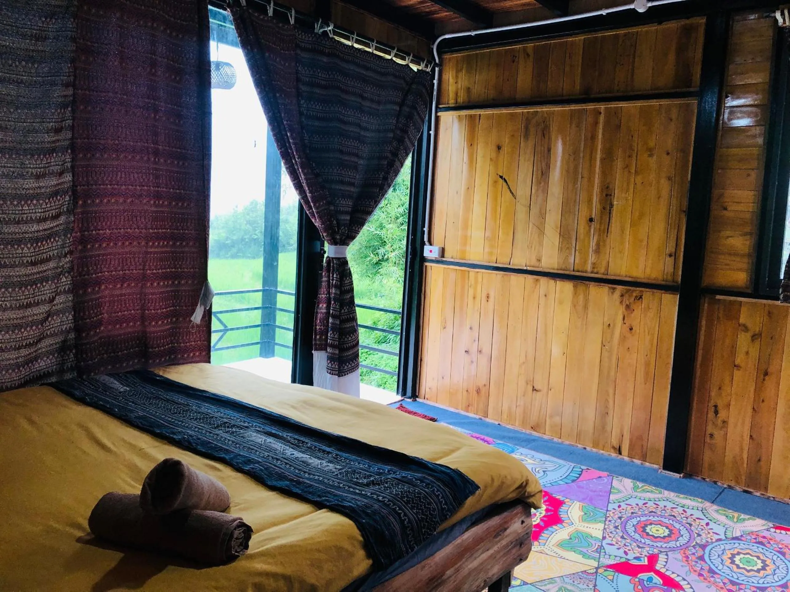 Photo of the whole room, Bed in Sapa Plum Eco House