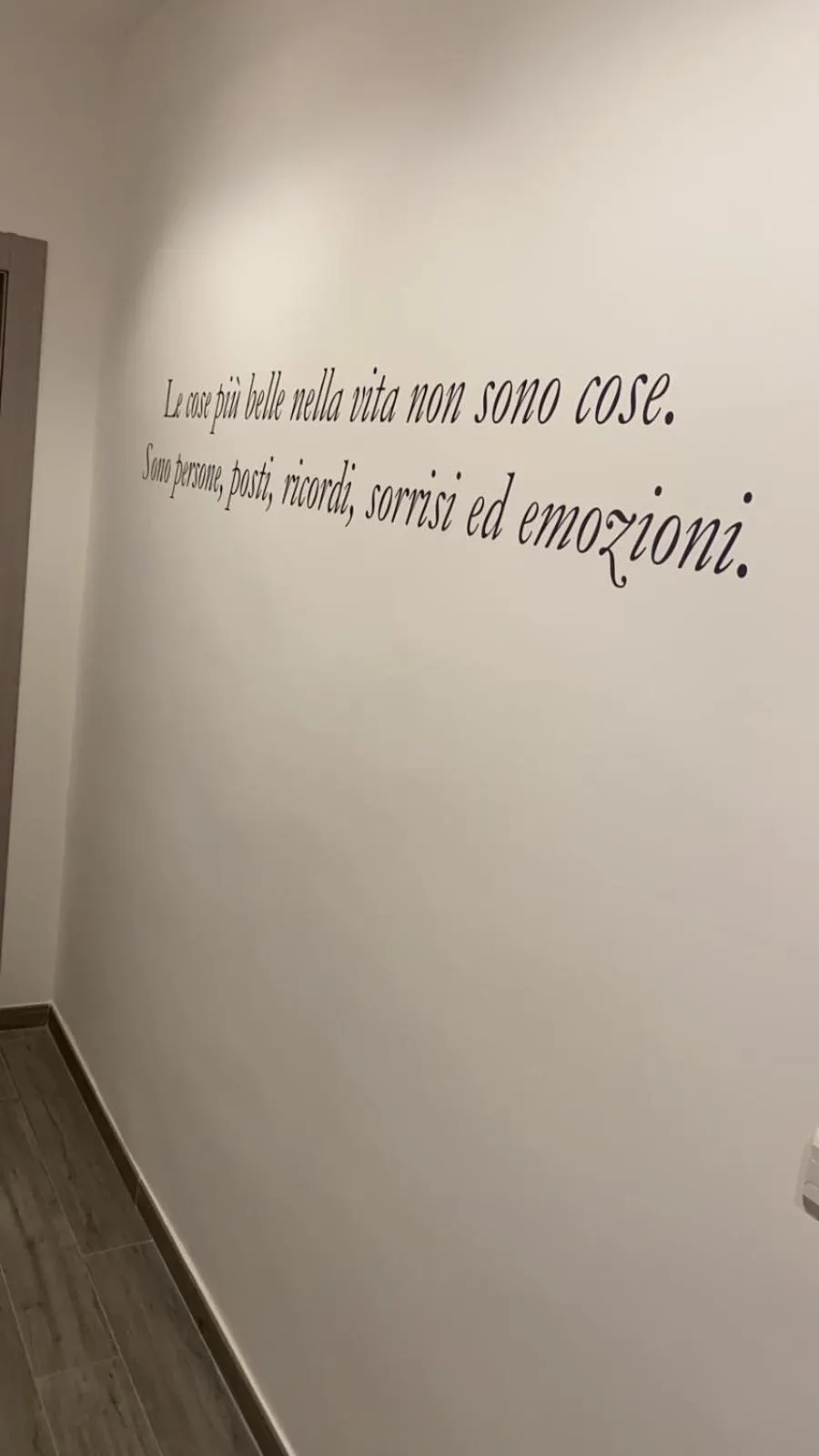 Decorative detail in Le Origini Rooms&Suite