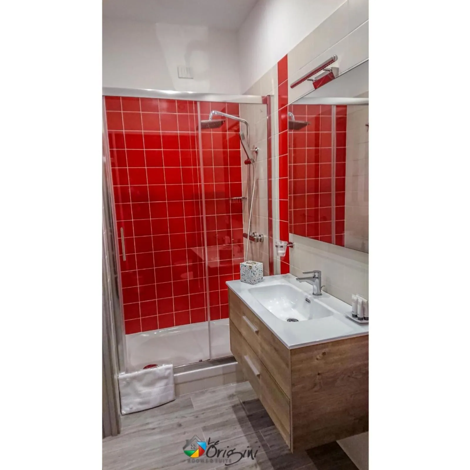 Bathroom in Le Origini Rooms&Suite