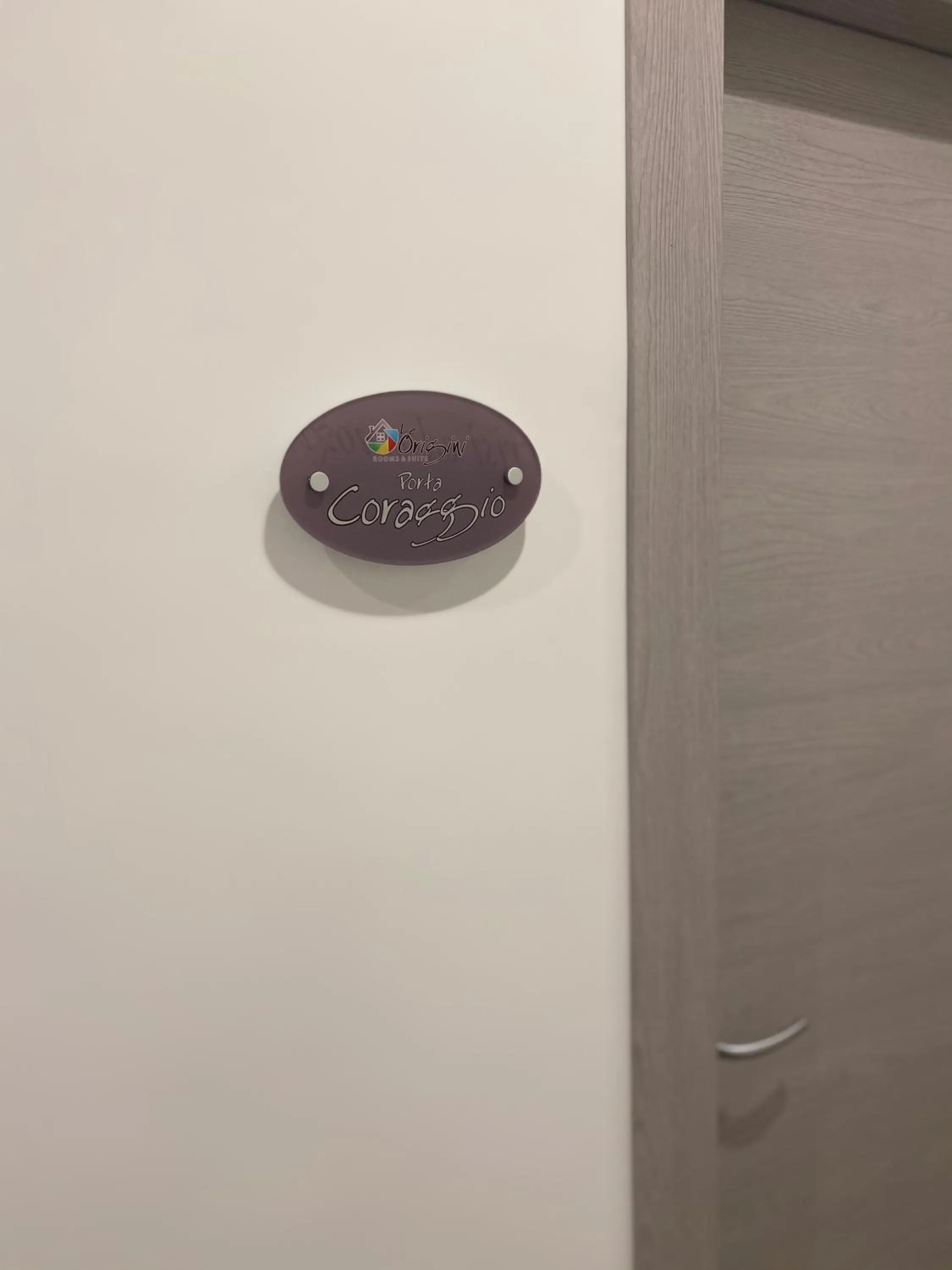 Decorative detail in Le Origini Rooms&Suite