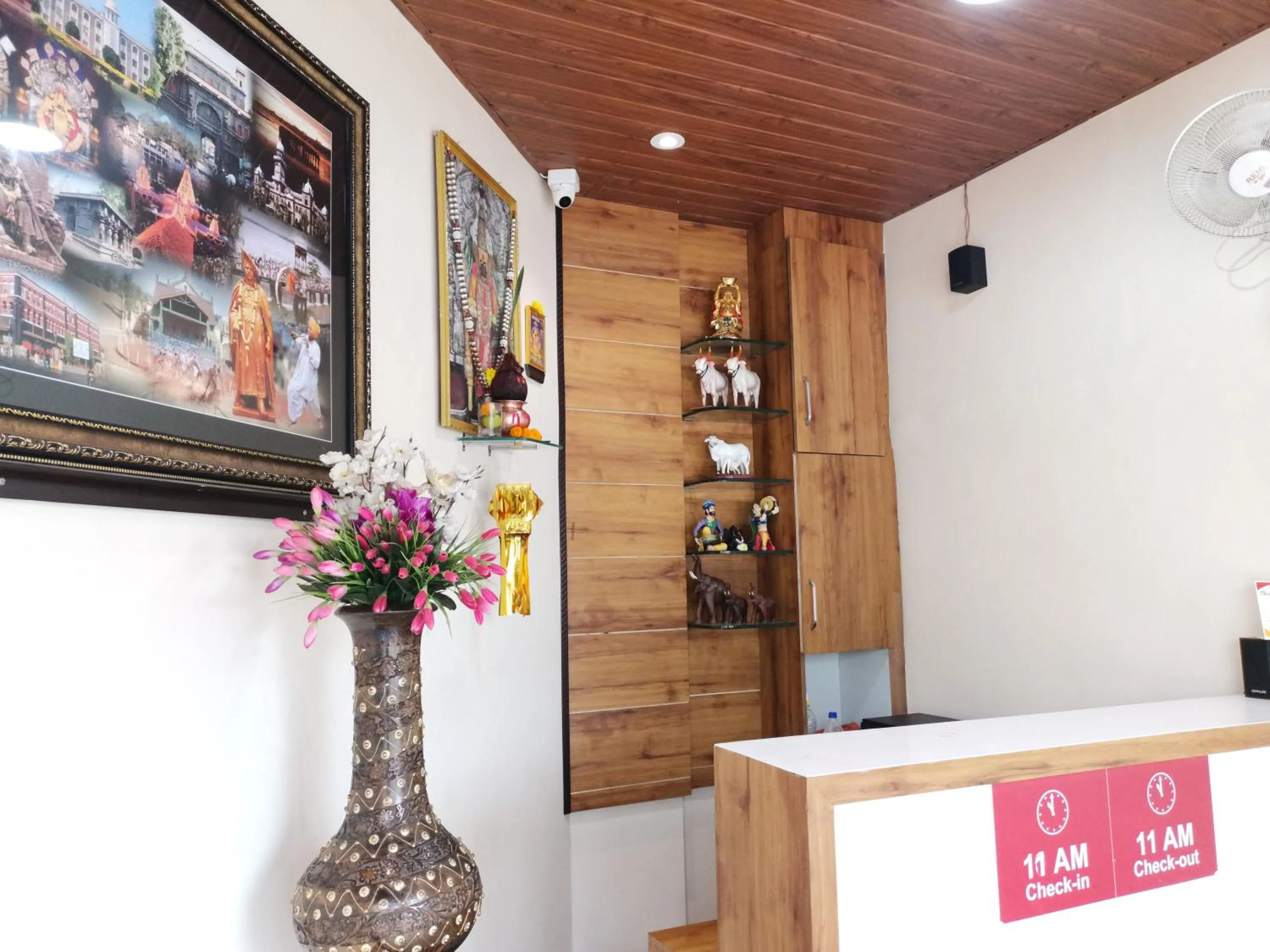 Lobby or reception in Hotel Kissan