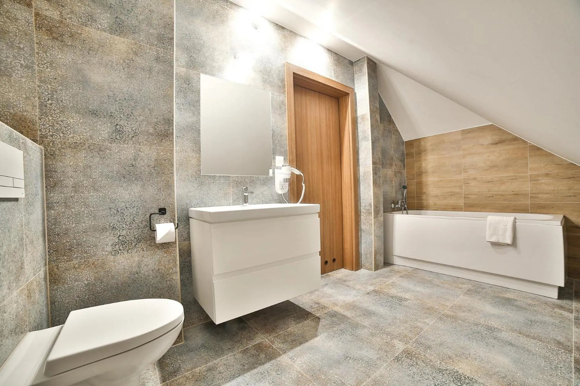 Bathroom in Narciarski Dworek