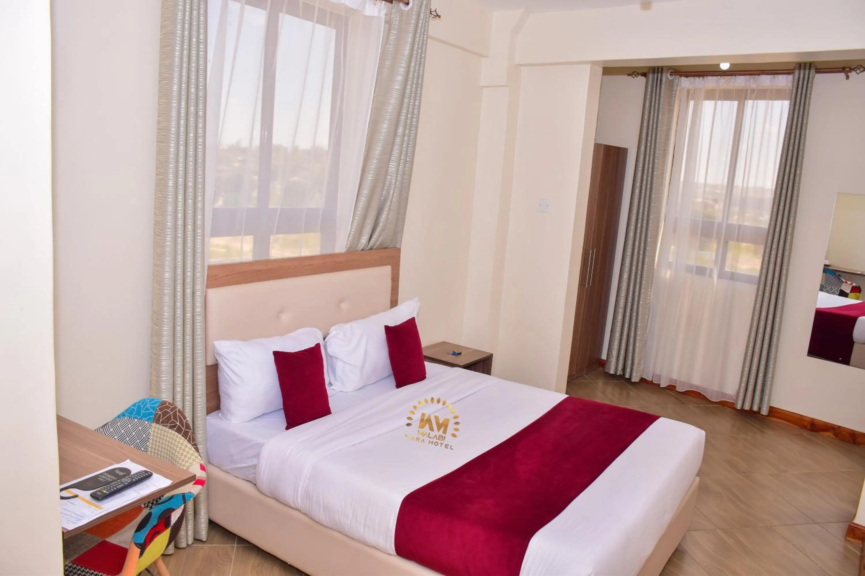 Bed in Walabi Mara Hotel