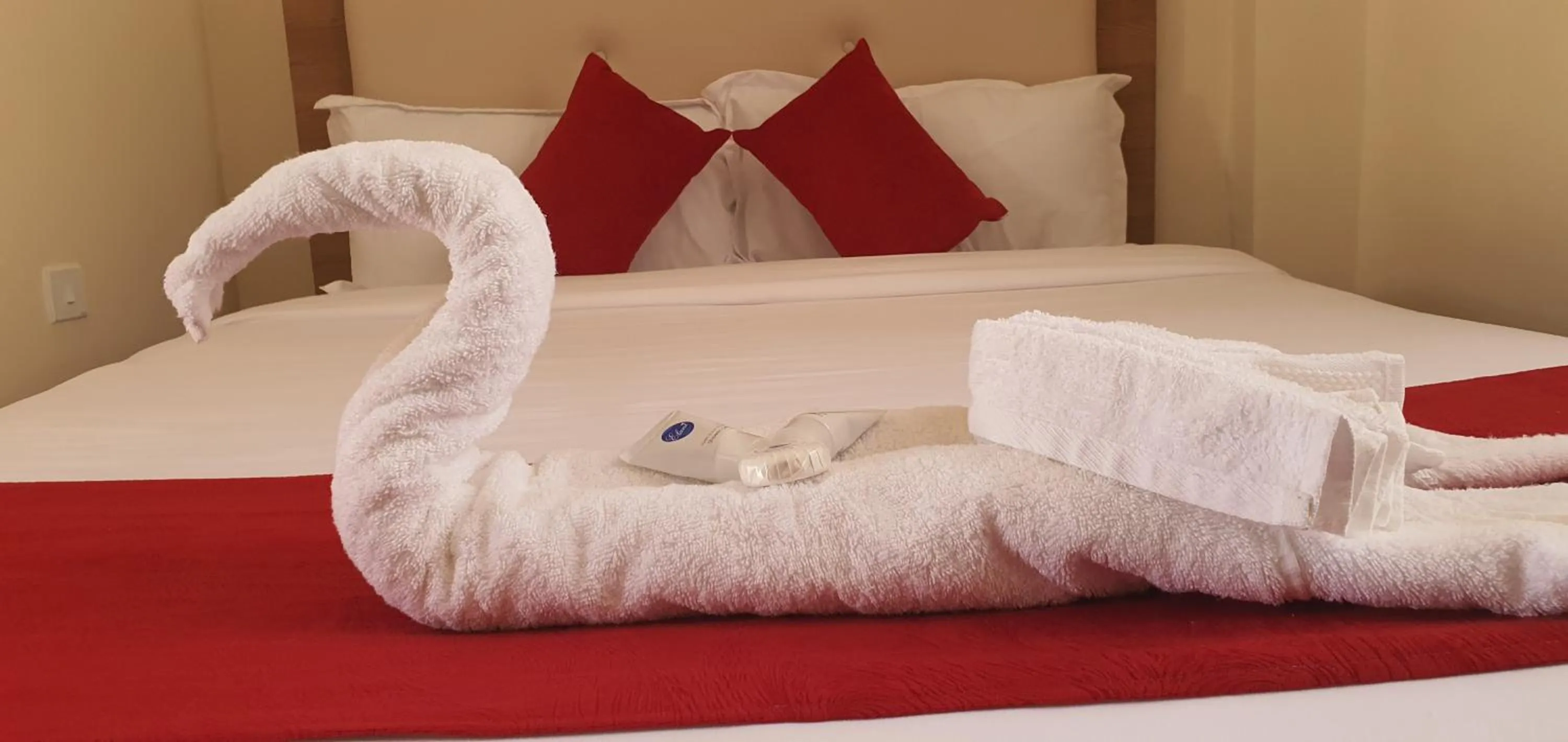 Bed in Walabi Mara Hotel