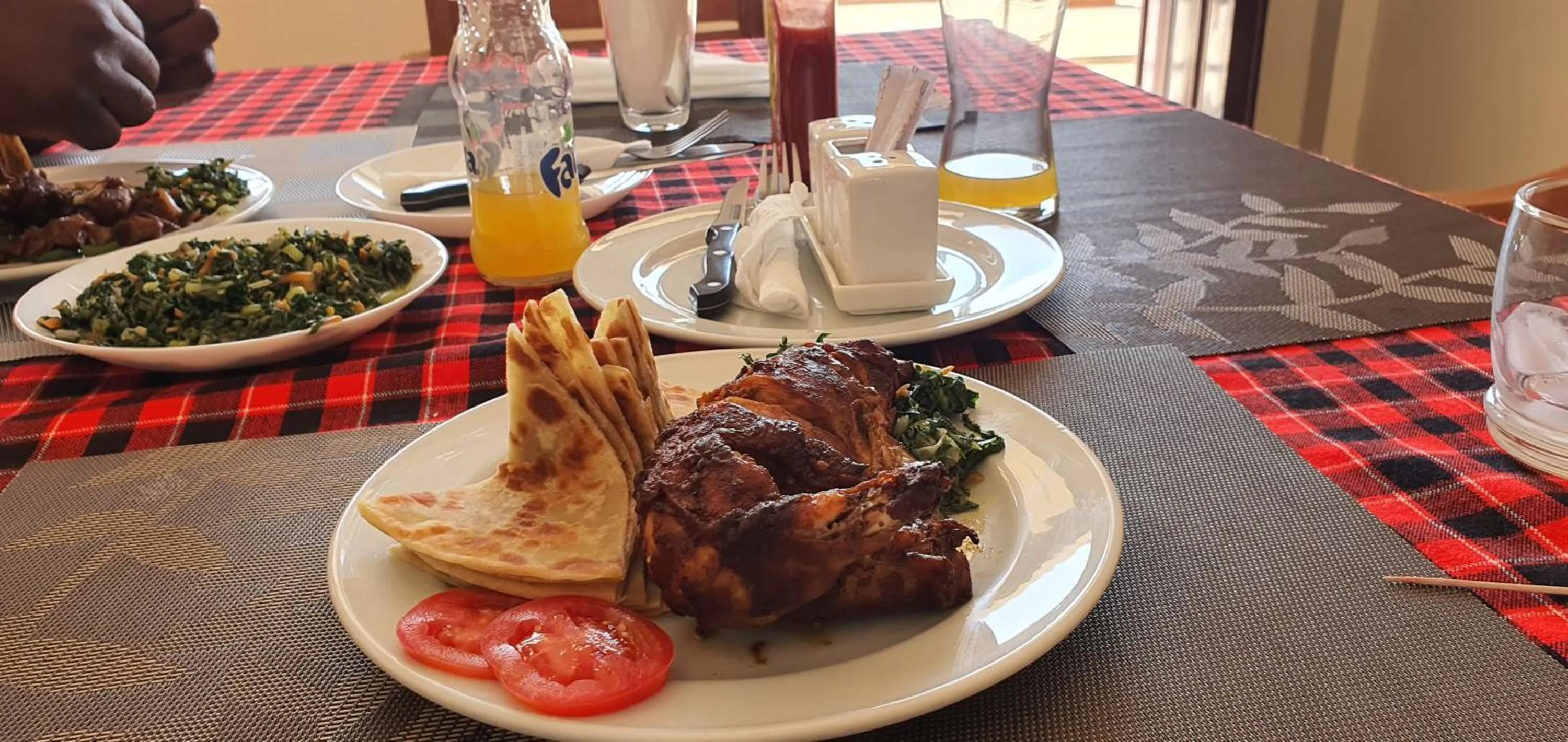 Food close-up in Walabi Mara Hotel