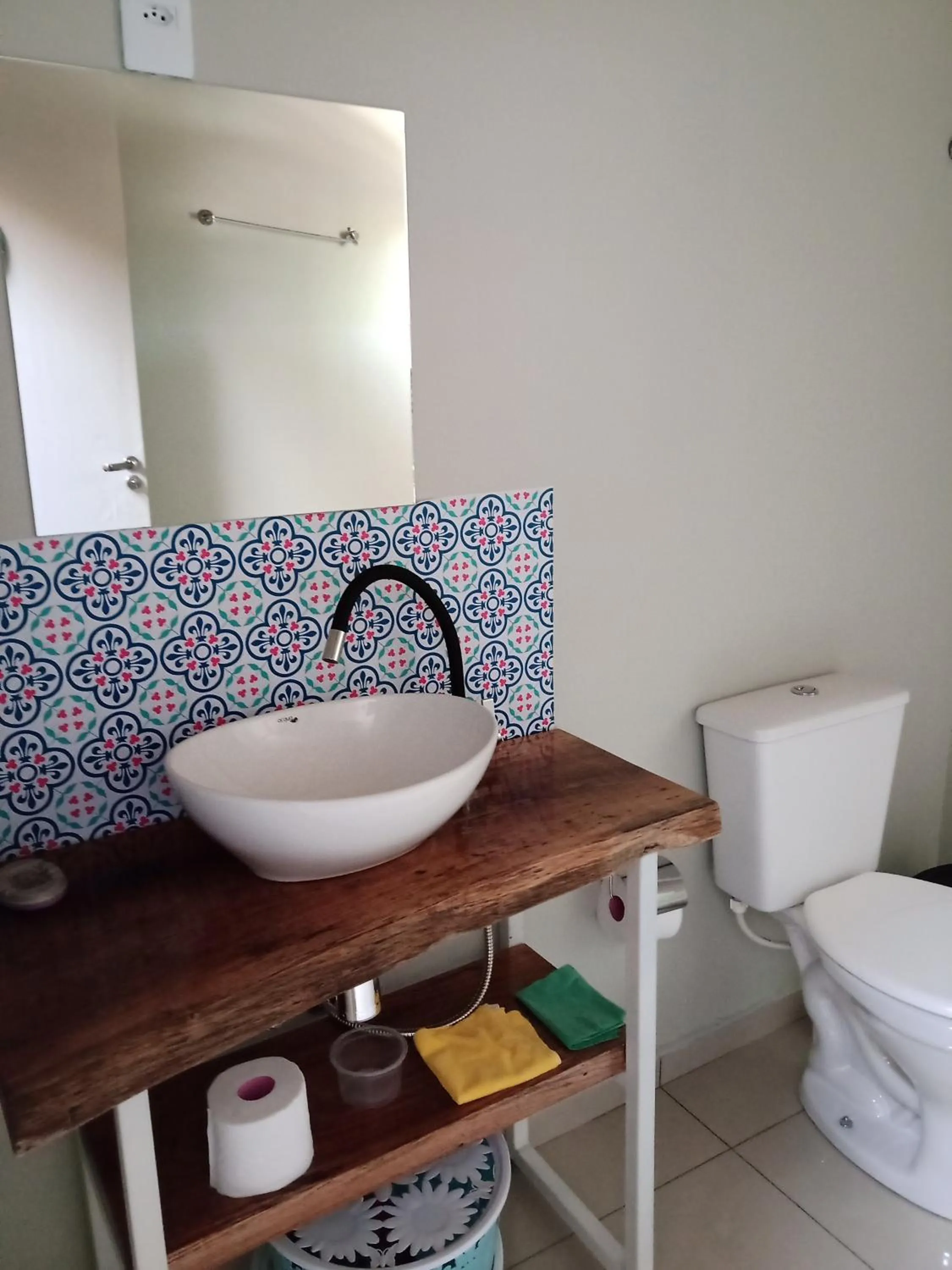 Bathroom in Pousada La Casona