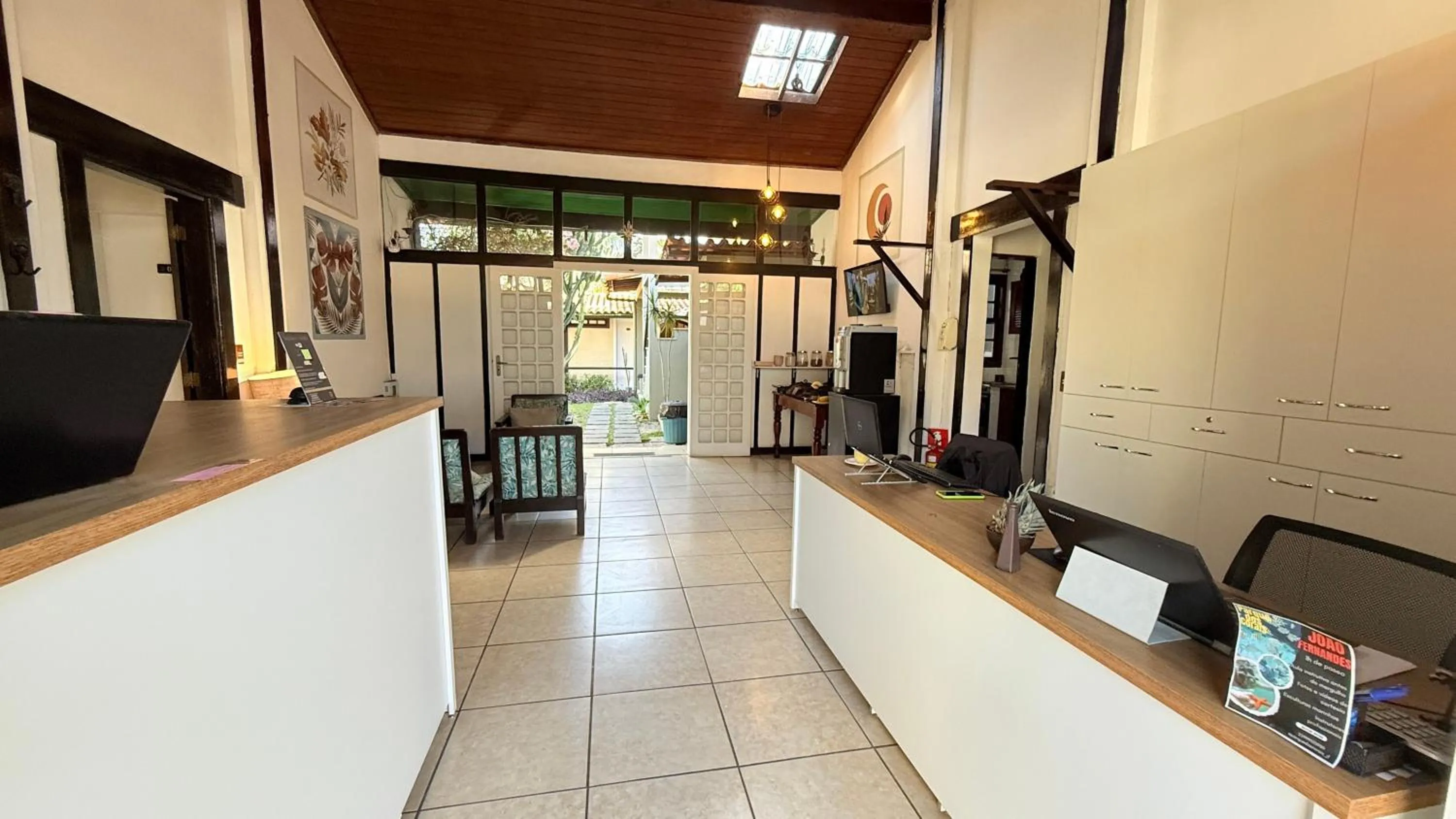 Lobby or reception in Pousada Casa Centro Búzios