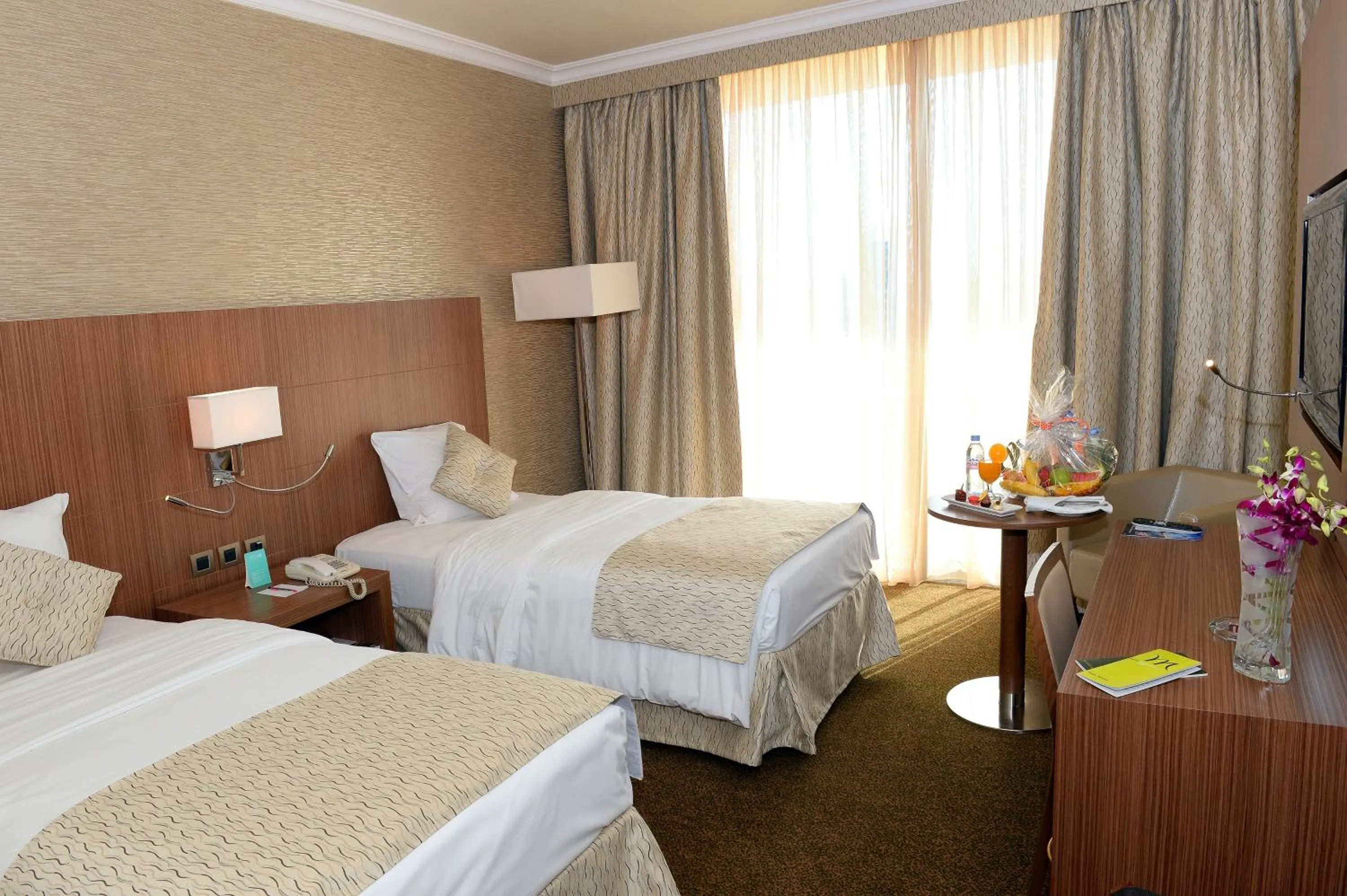 City view, Bed in Treffen House Doha - Souq Waqif and next to Msheireb Metro Station