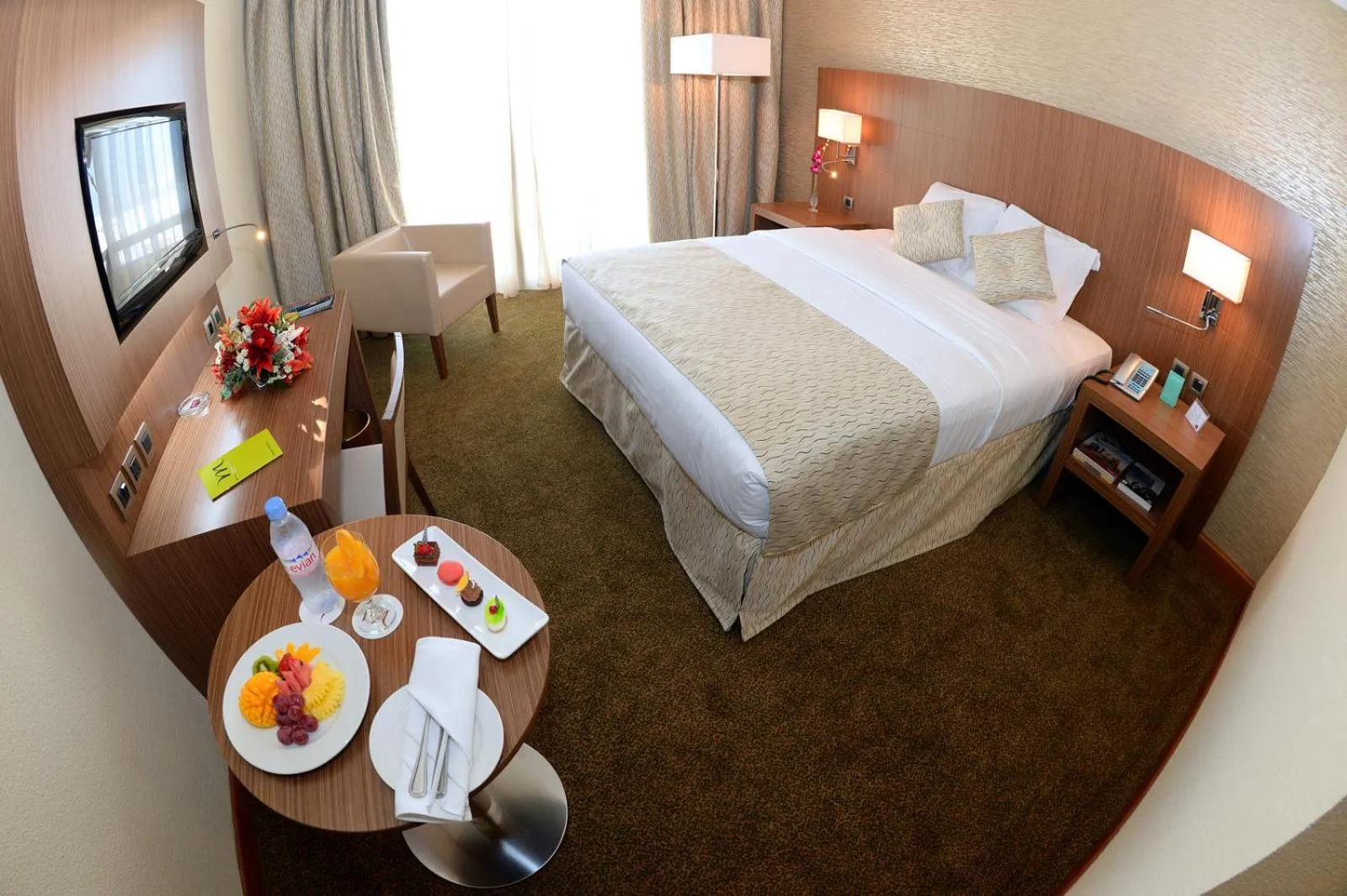 Photo of the whole room, Bed in Treffen House Doha - Souq Waqif and next to Msheireb Metro Station
