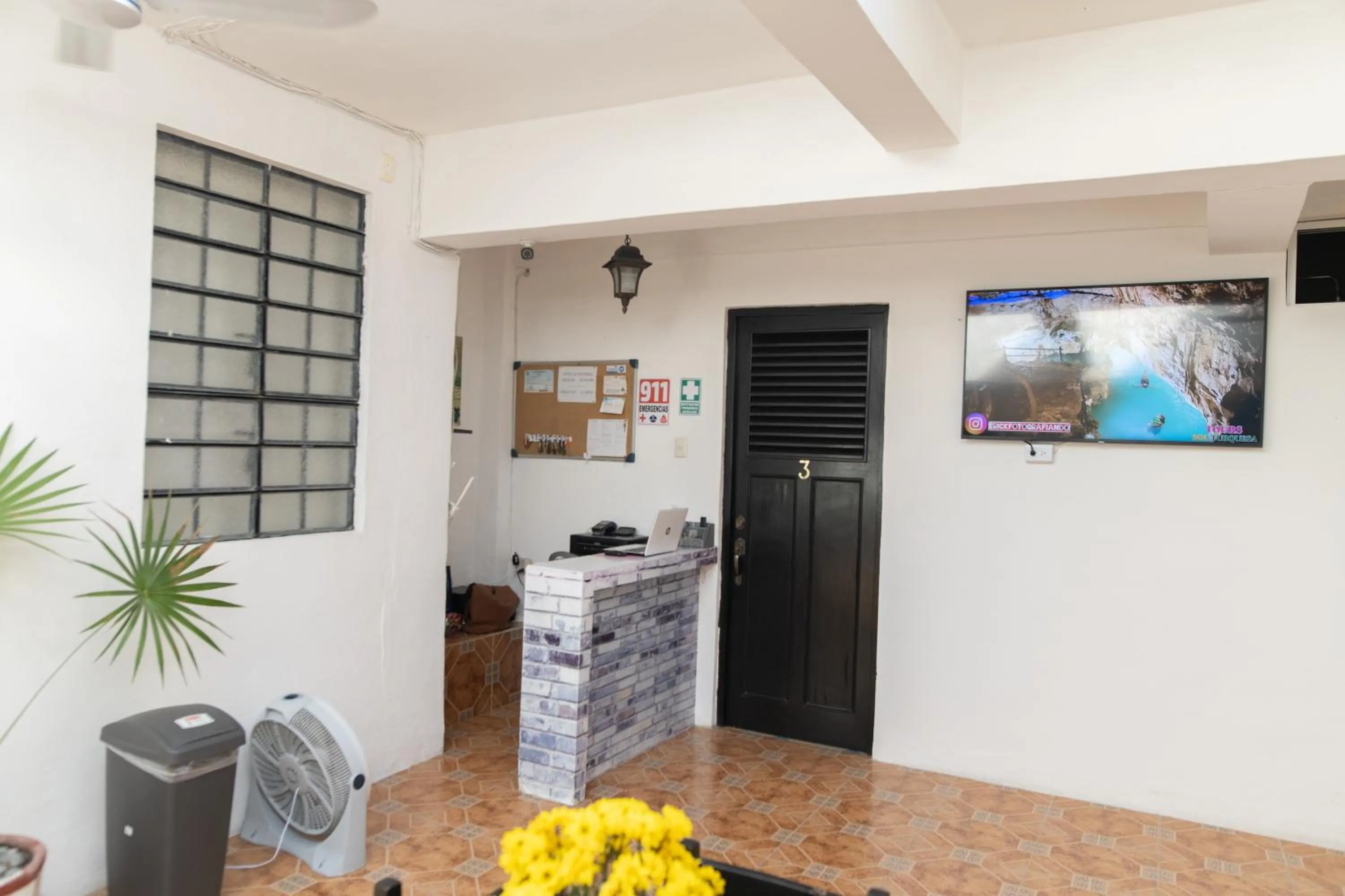 Lobby or reception in Hotel La Catedral Mérida