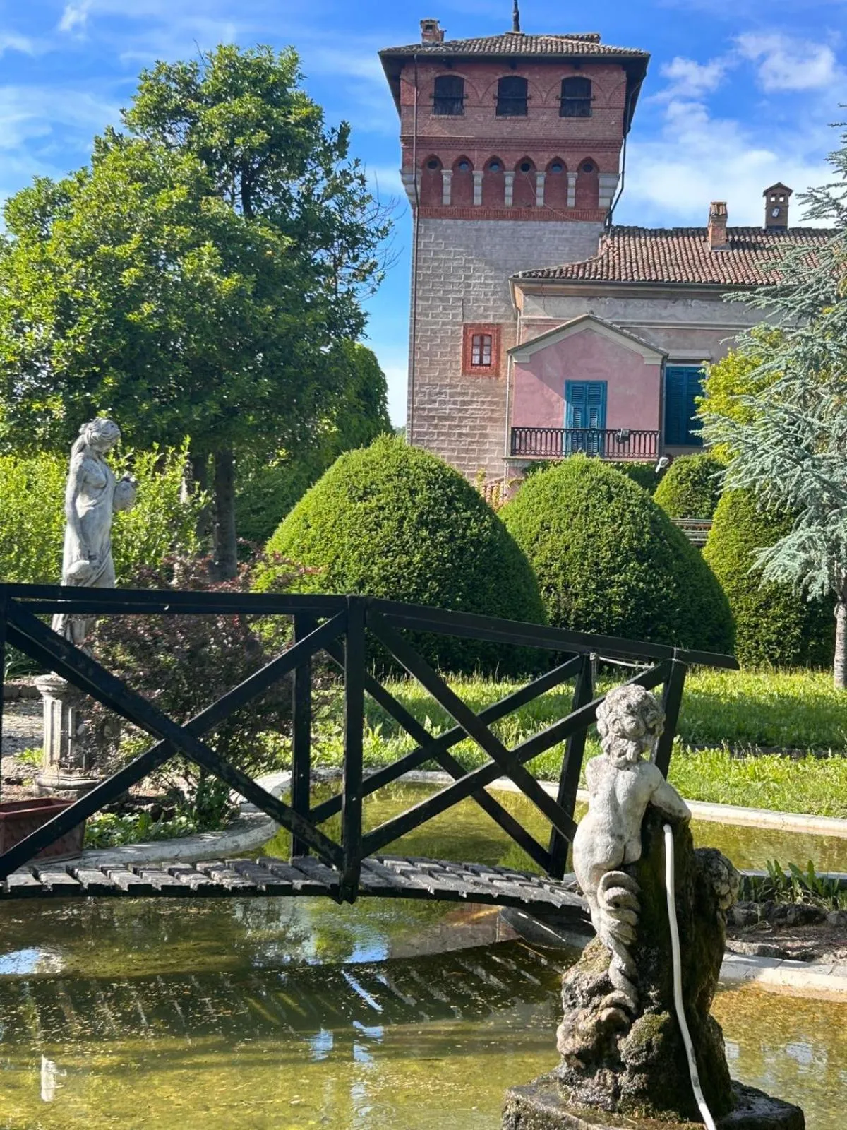 Garden in Il Castello di Bubbio