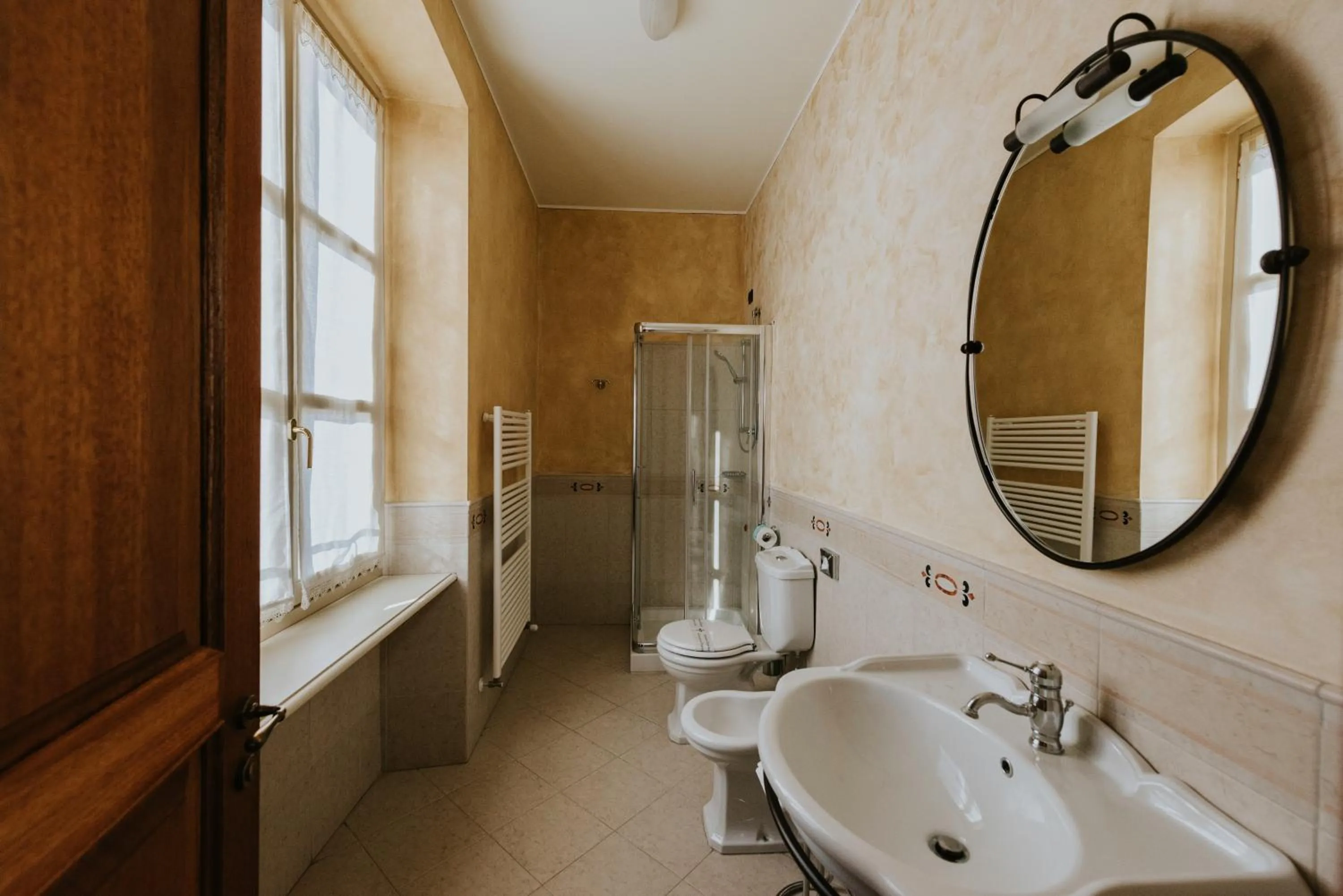 Bathroom in Il Castello di Bubbio