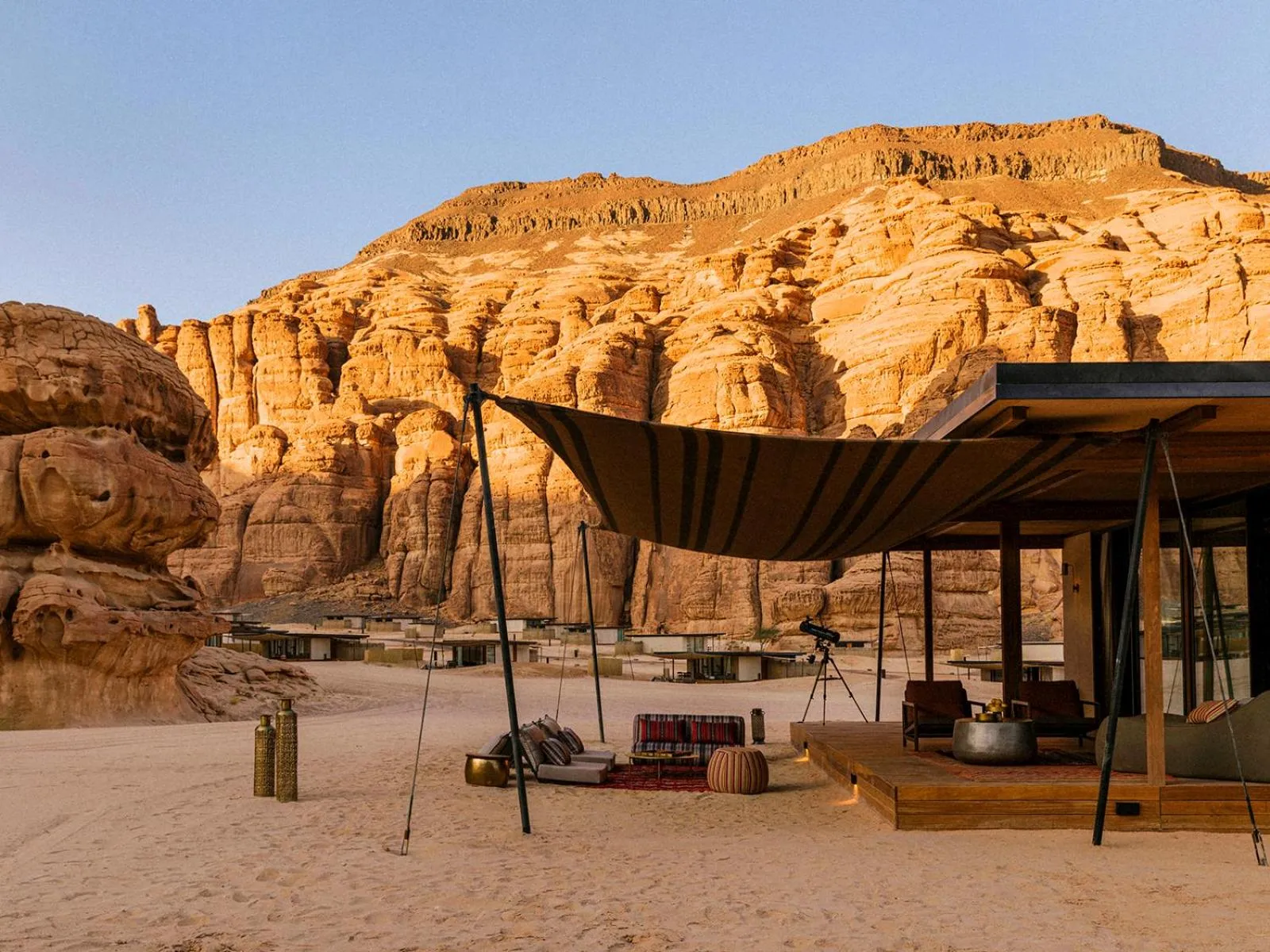 Natural landscape in Our Habitas AlUla