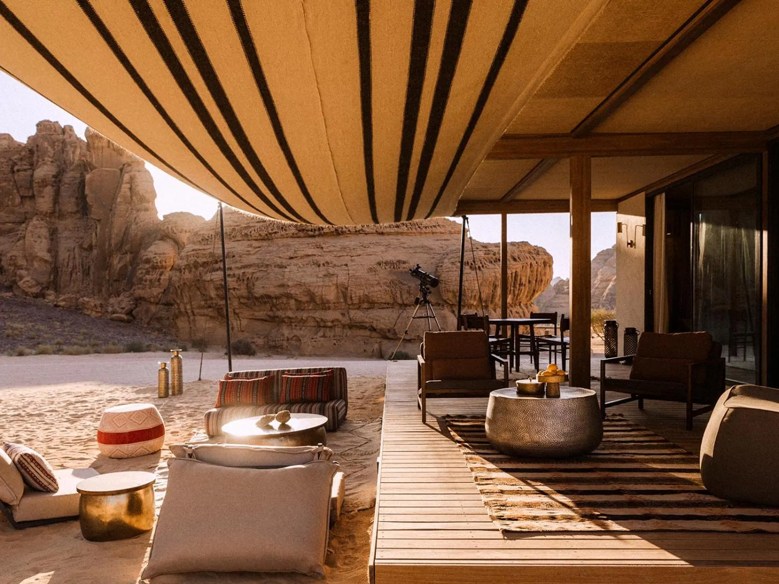 Natural landscape in Our Habitas AlUla