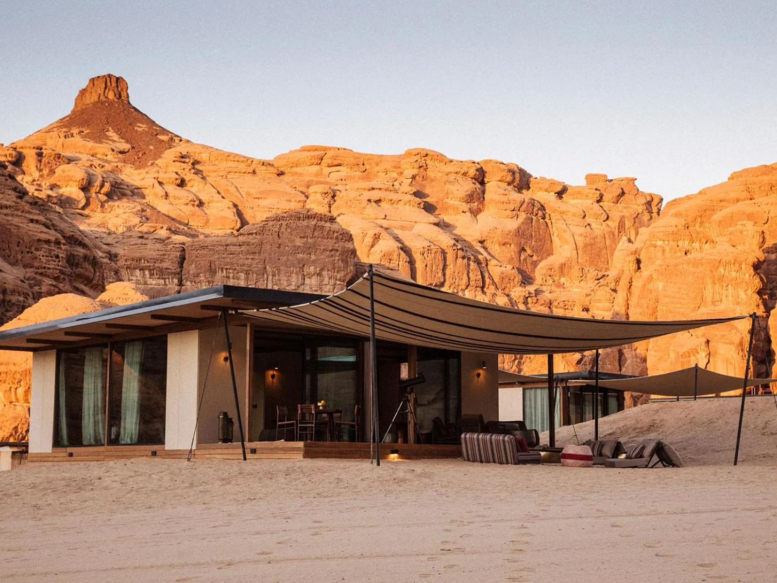 Natural landscape in Our Habitas AlUla