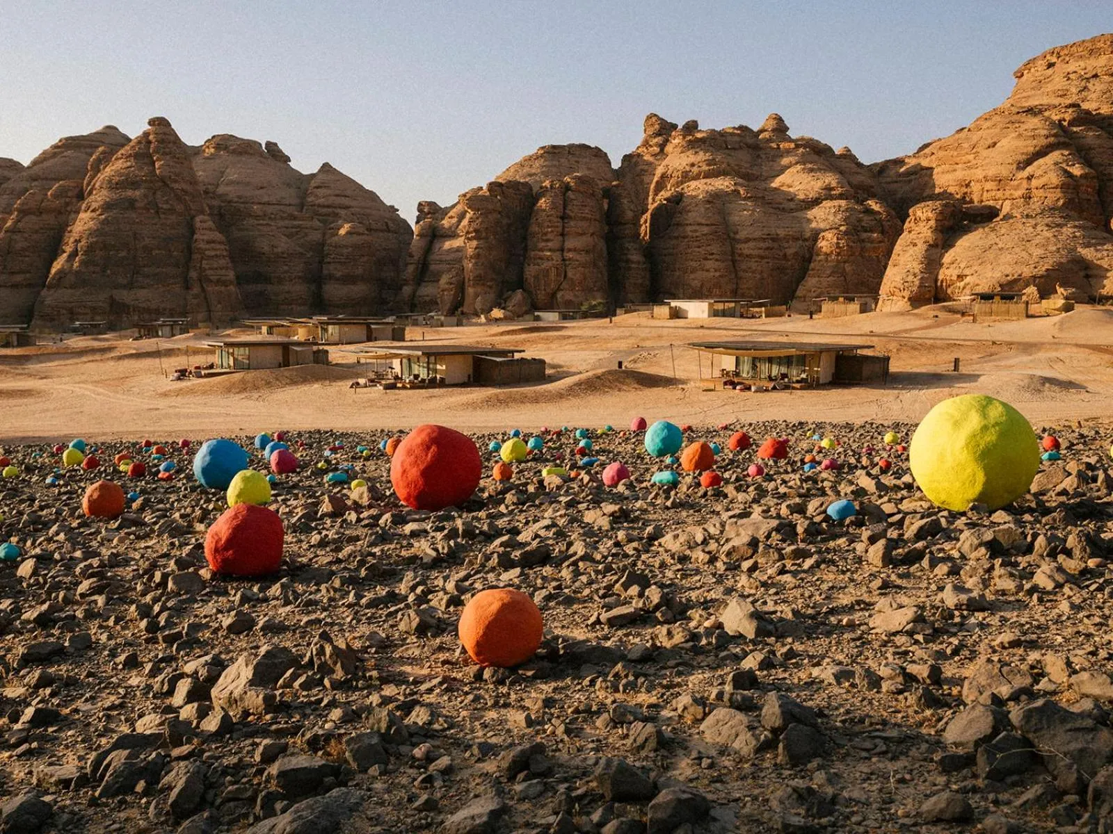 Natural landscape in Our Habitas AlUla