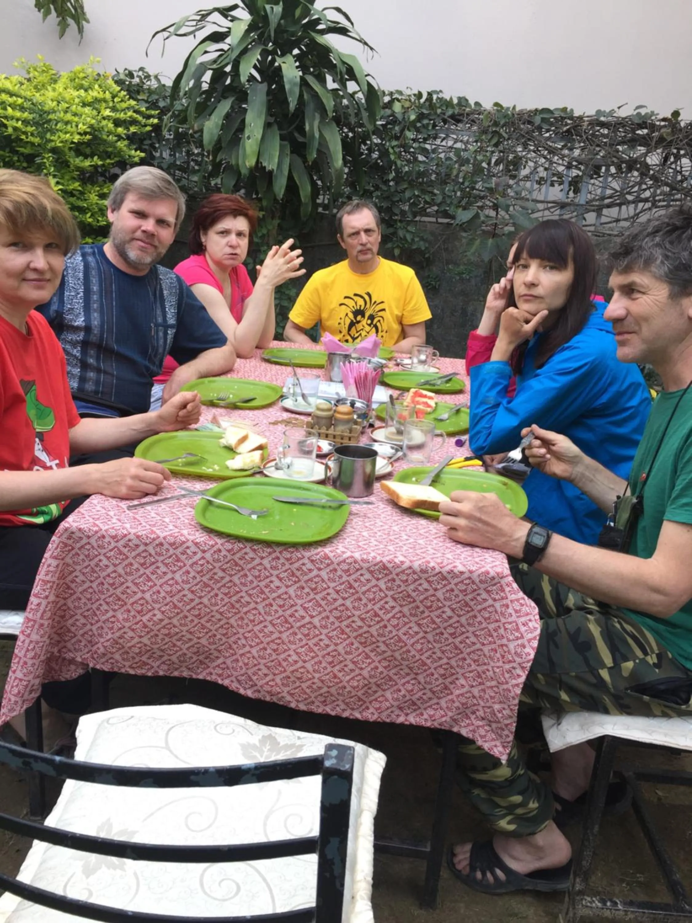 Family in Hotel Fishtail Villa