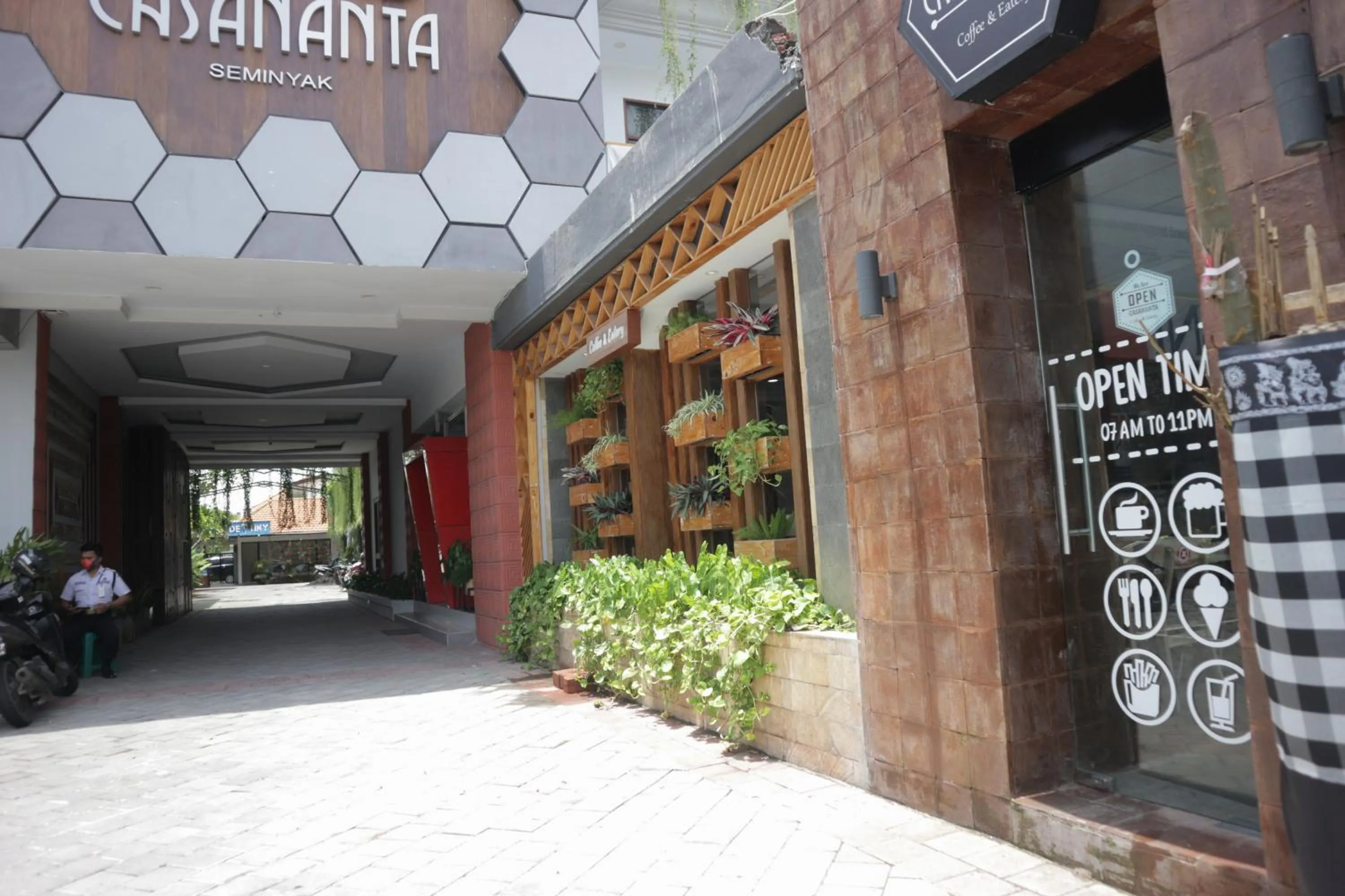 Street view in Casananta Seminyak