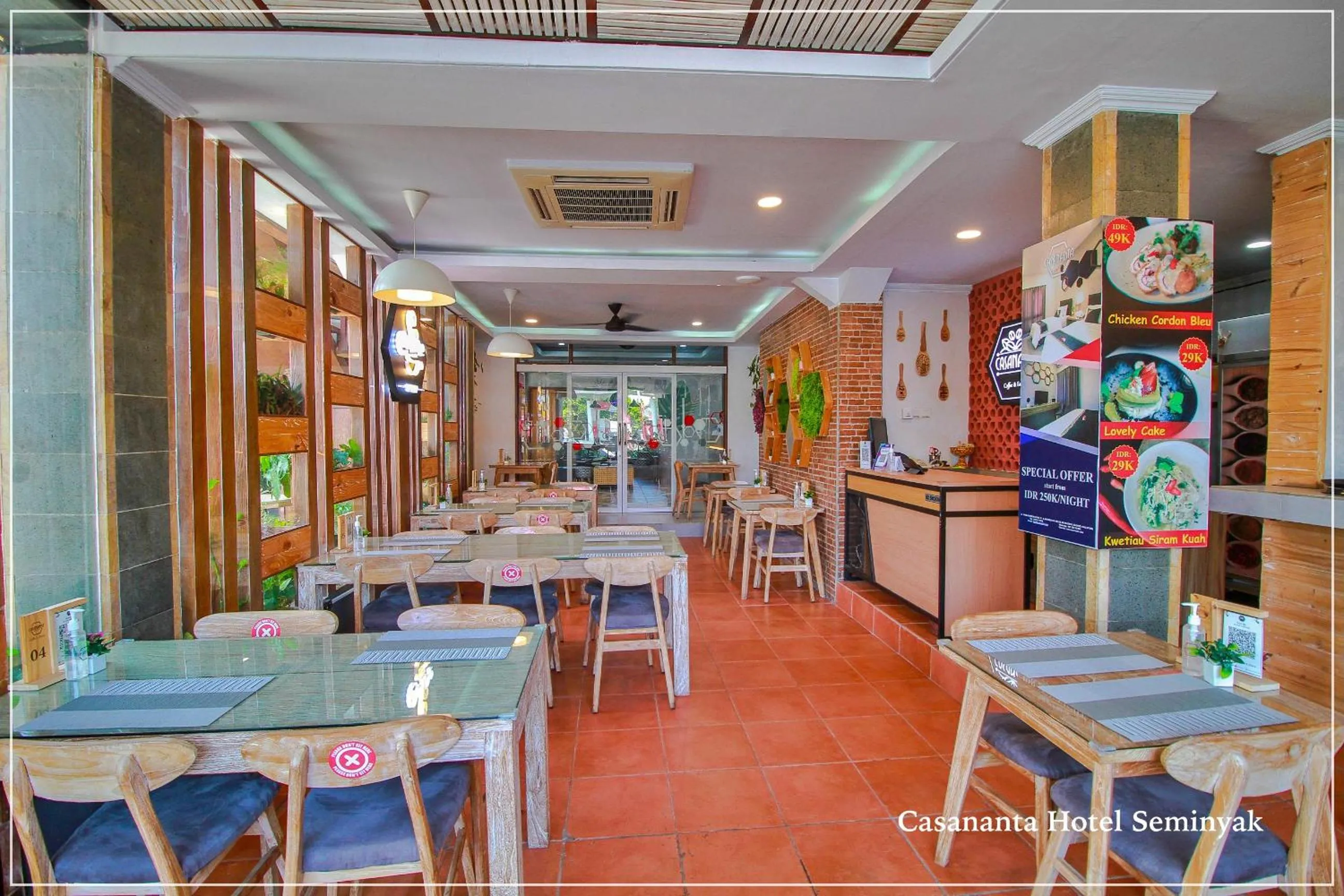 Restaurant/places to eat in Casananta Seminyak