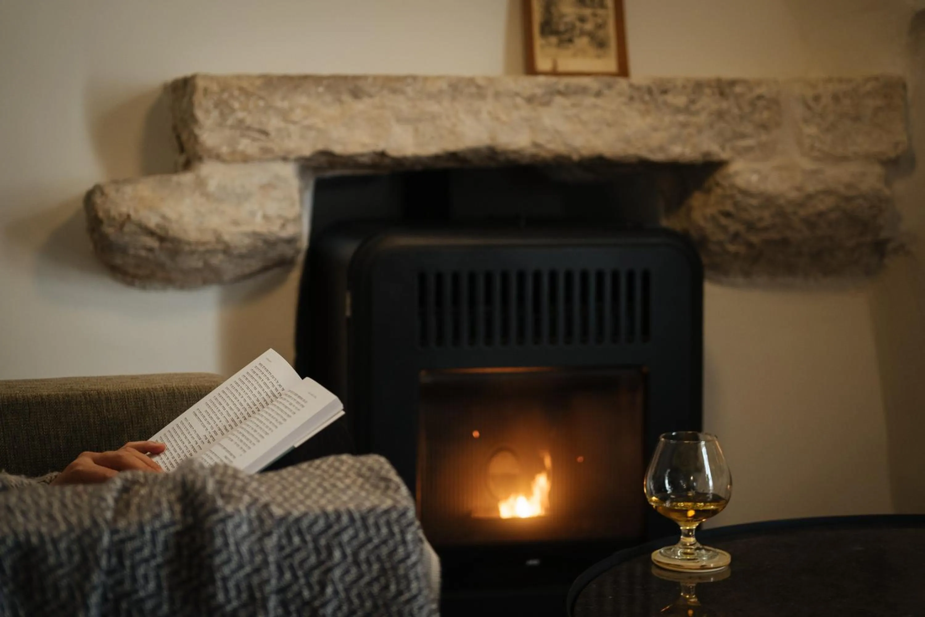 Seating area in Khan Ein Karem Boutique Hotel